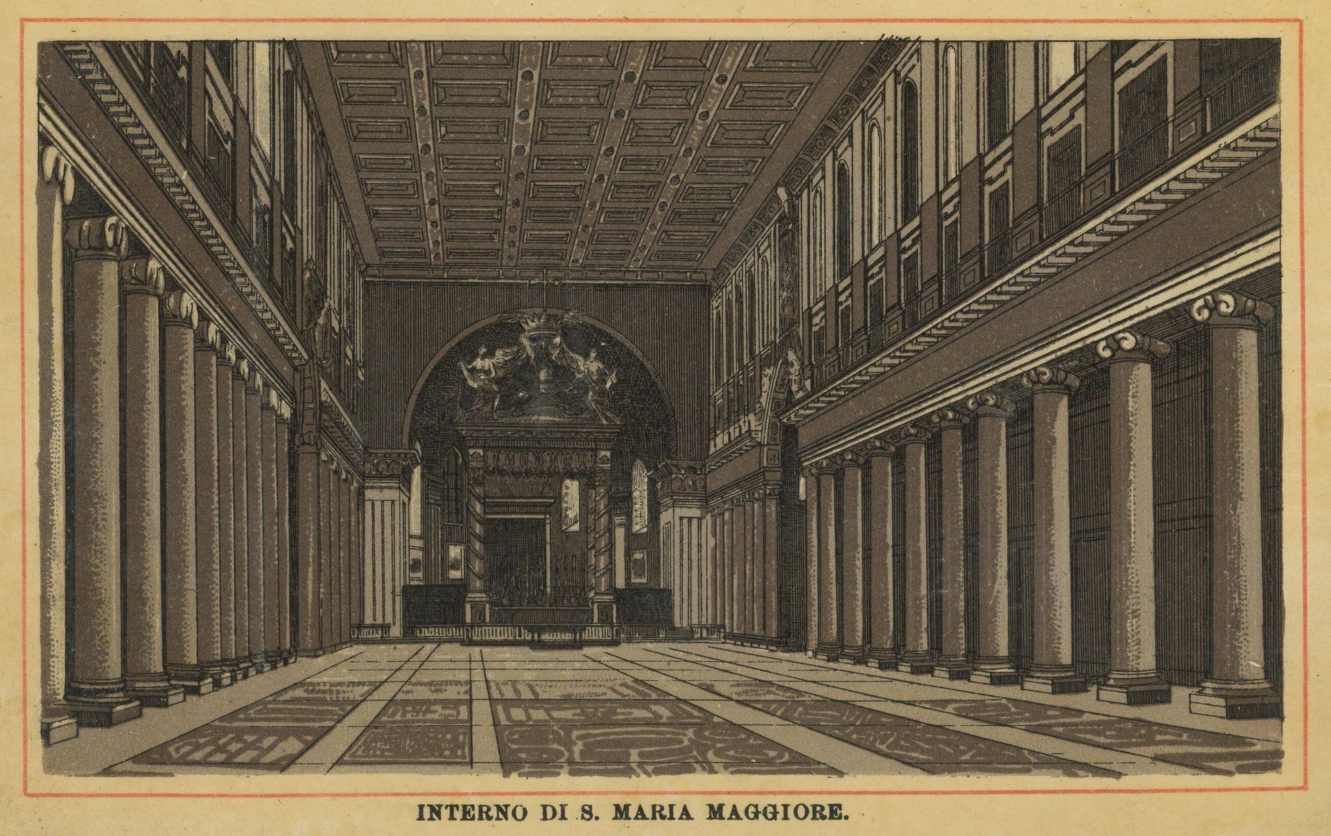 INTERNO DI S. MARIA MAGGIORE.