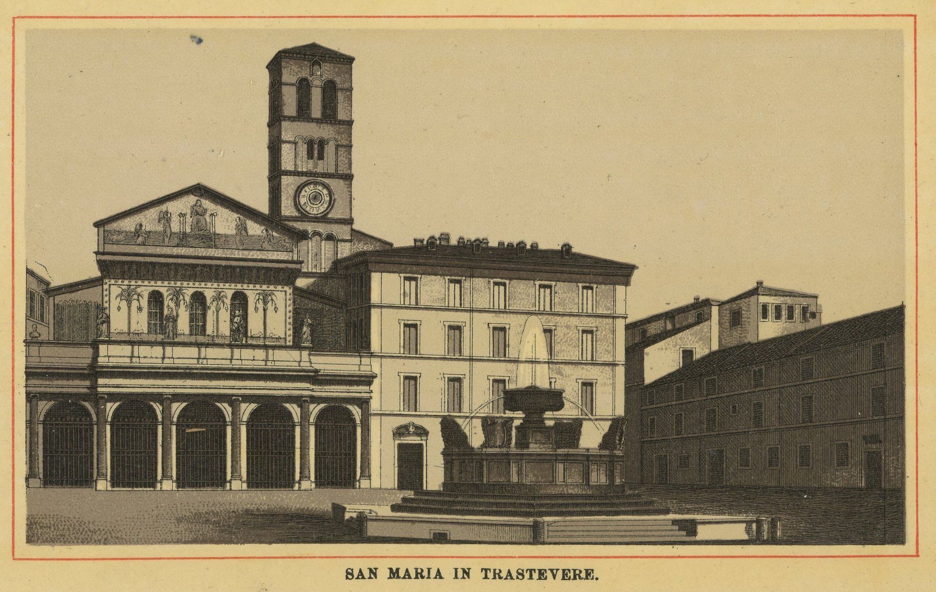 SAN MARIA IN TRASTEVERE.