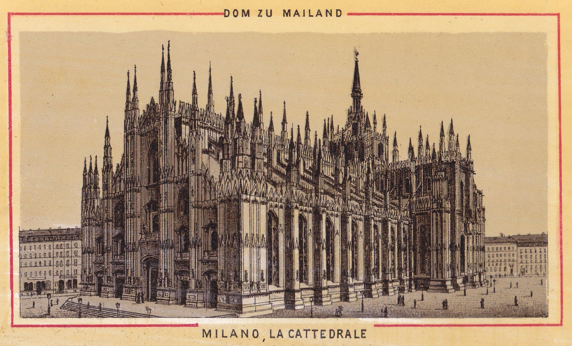 DOM ZU MAILAND MILANO, LA CATTEDRALE
