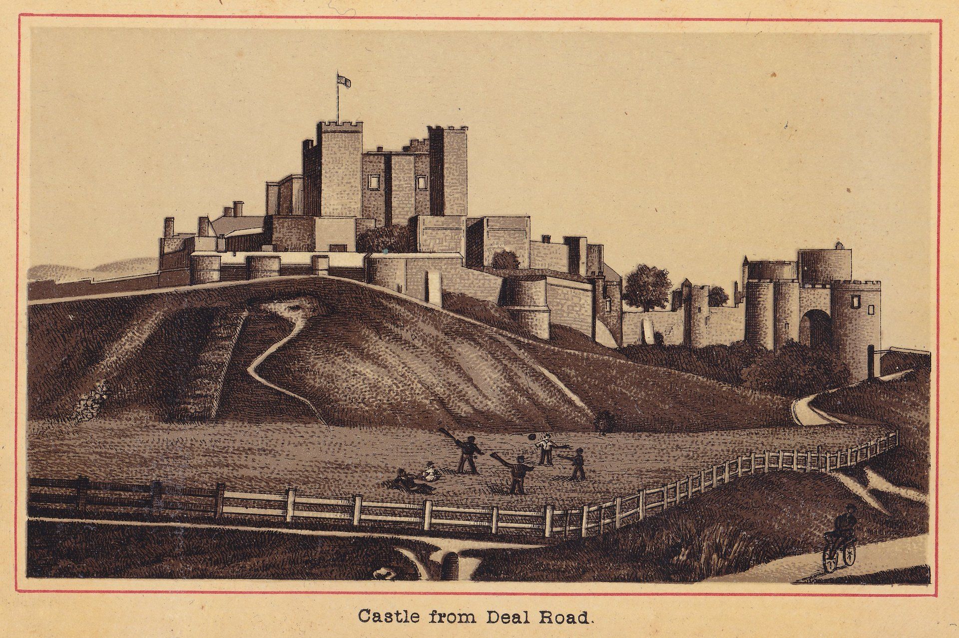 Castle from Deal Road.