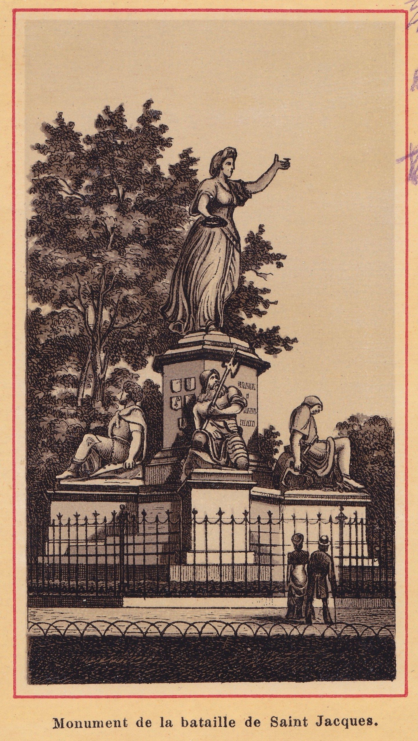 Monument de la bataille de Saint Jacques.