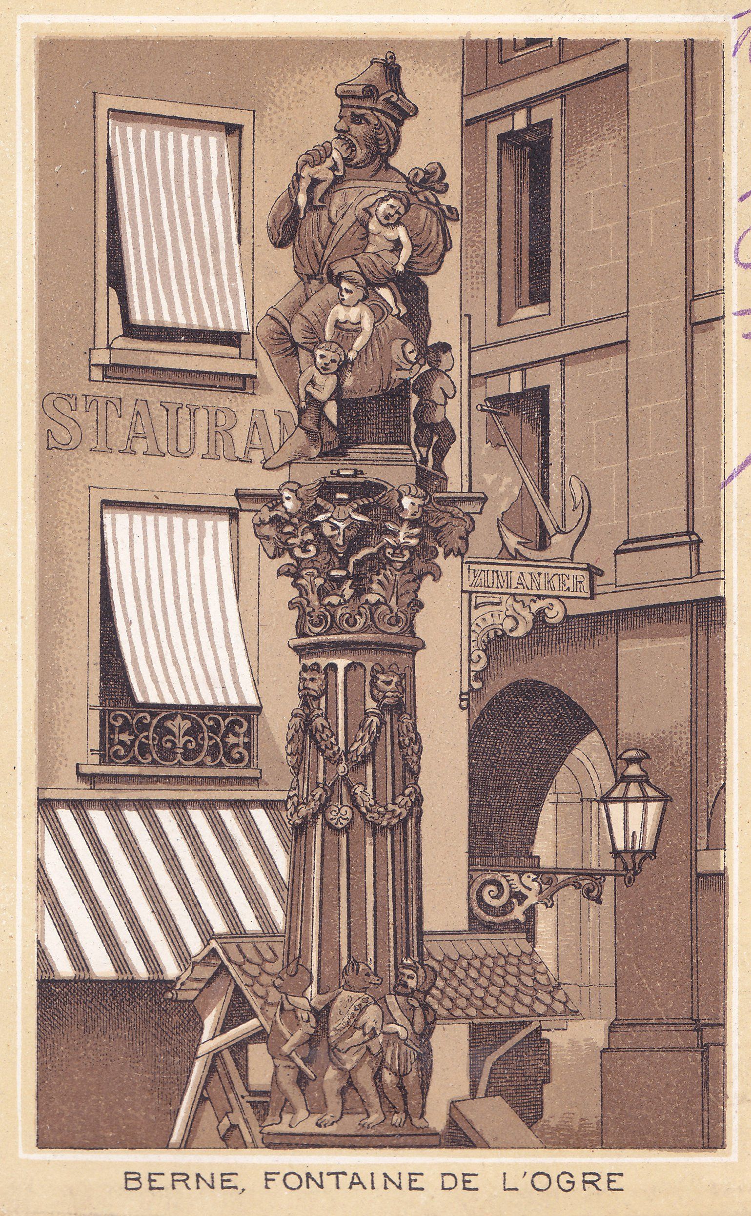 BERNE, FONTAINE DE L'OGRE