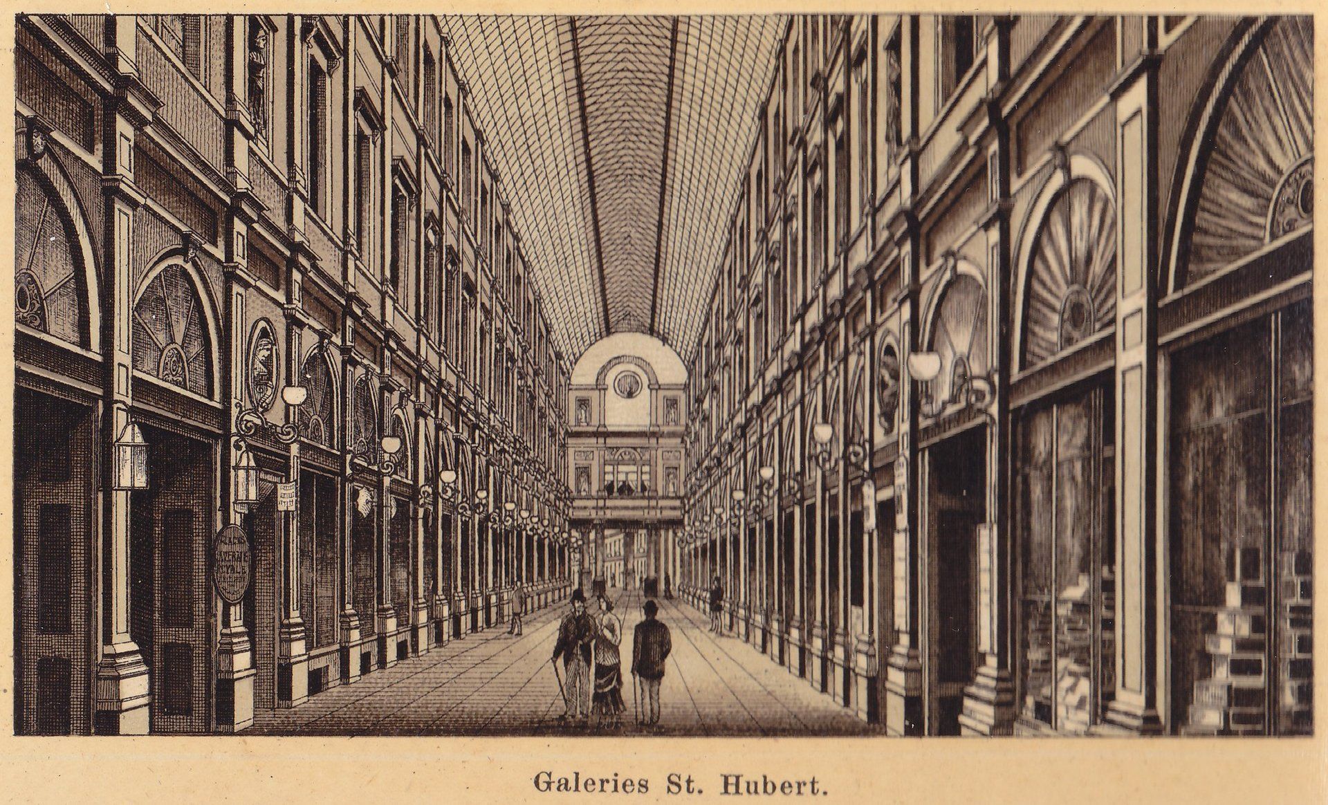 Galeries St. Hubert.