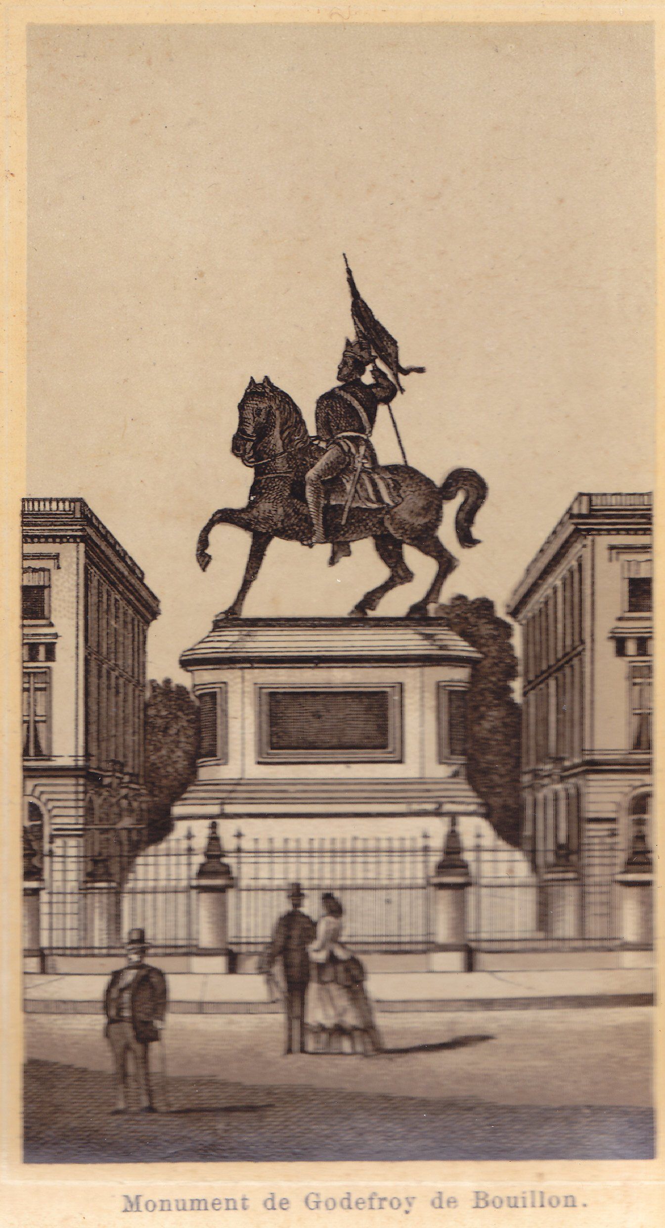 Monument de Godefroy de Bouillon.