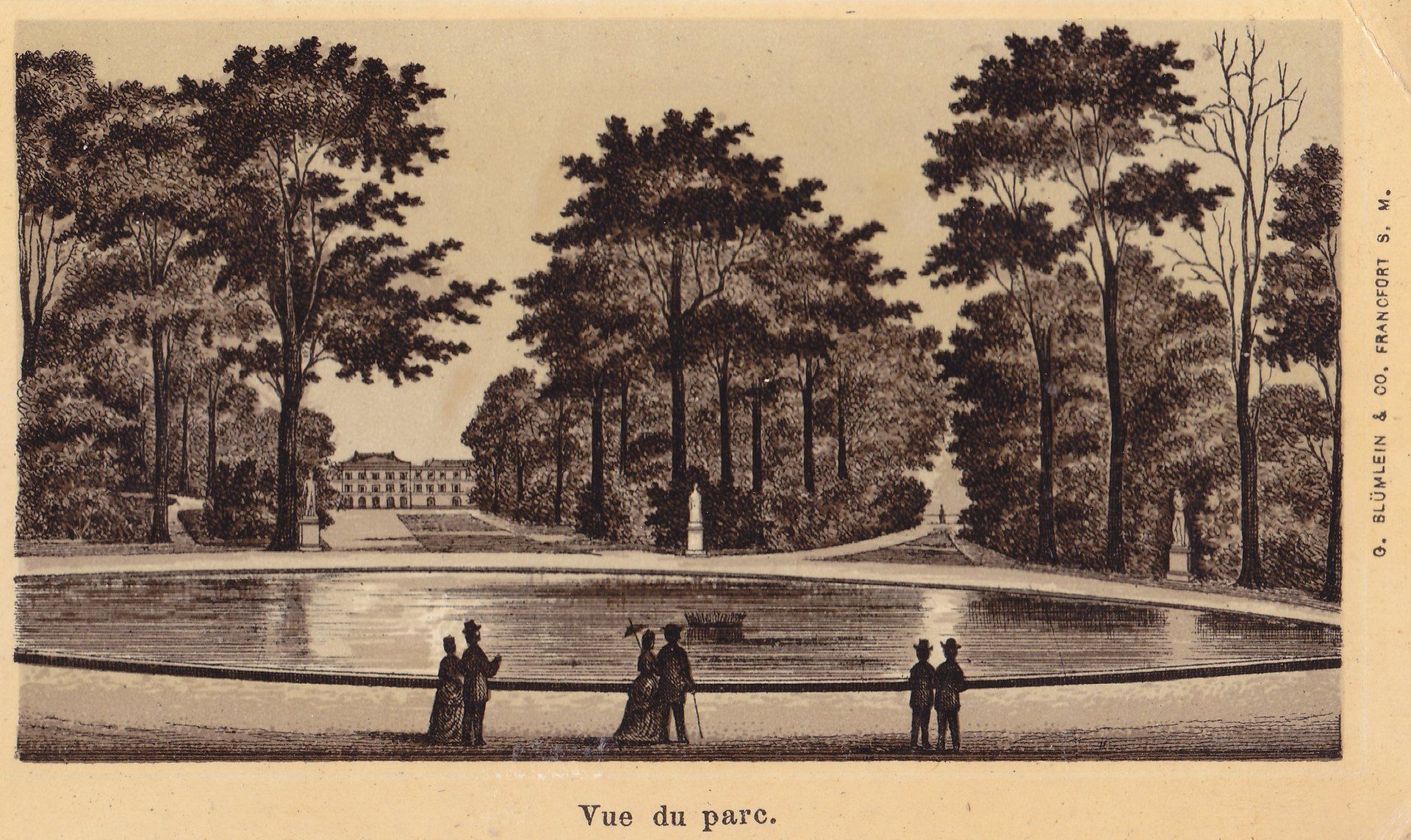 Vue du parc.