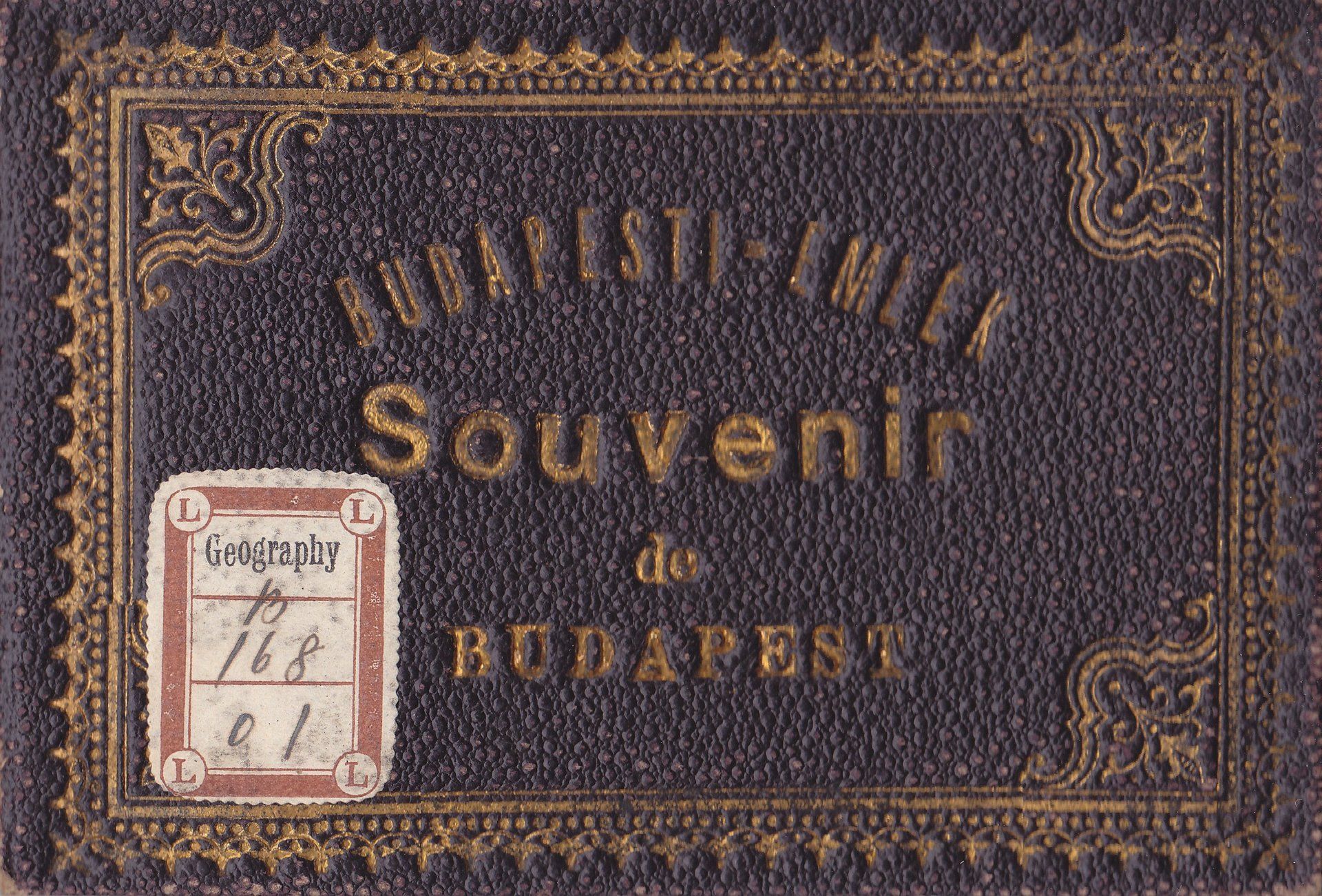 BUDAPESTI - EMLEK   Souvenir de BUDAPEST