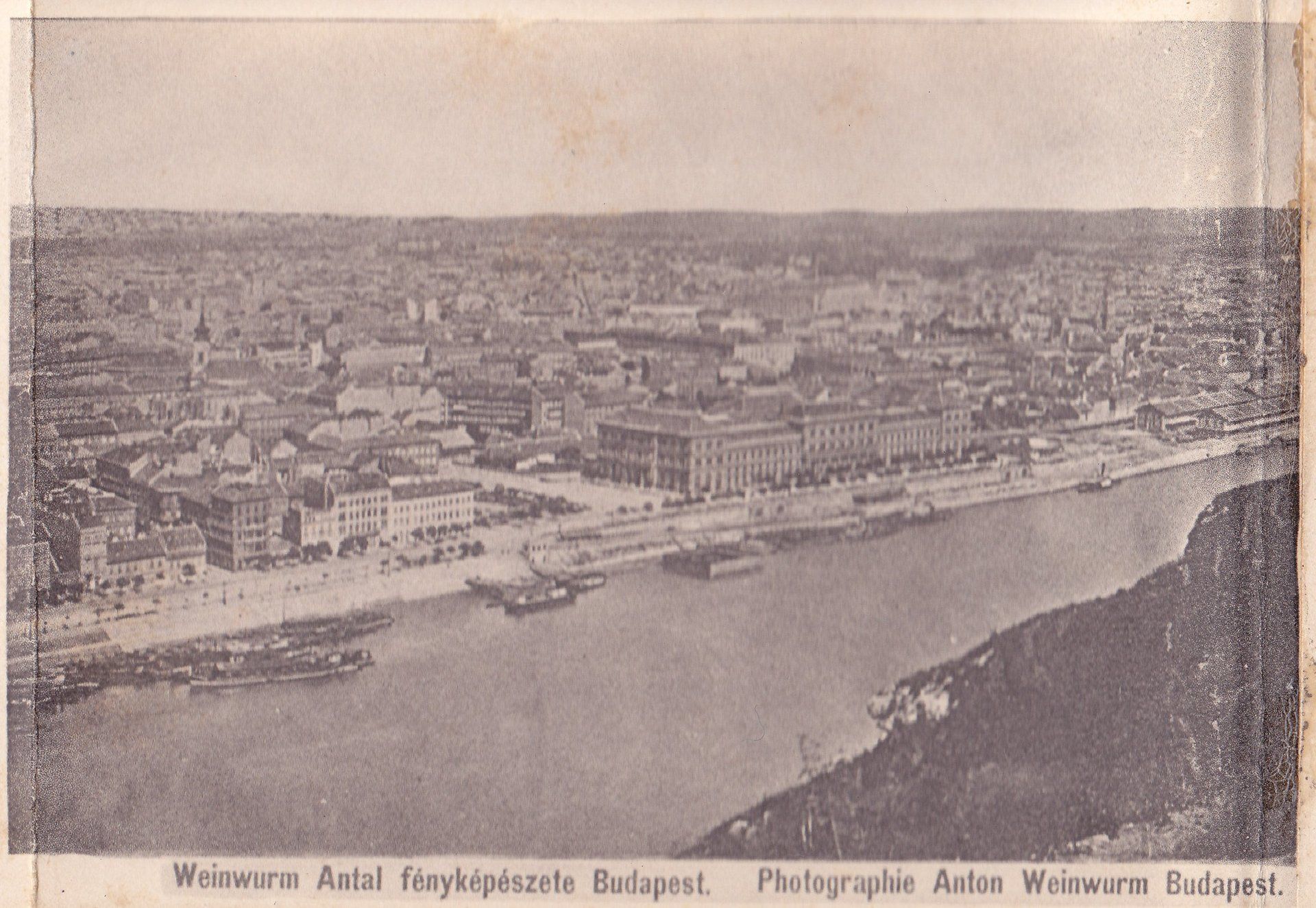 Weinwurm Antal fényképészete Budapest. Photographie Anton Weinwurm Budapest.