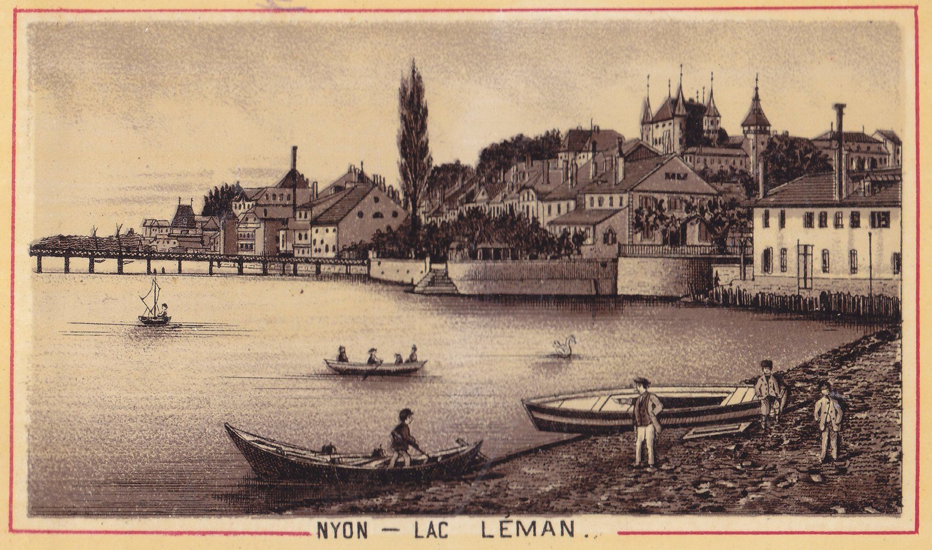 NYON - LAC LÉMAN.