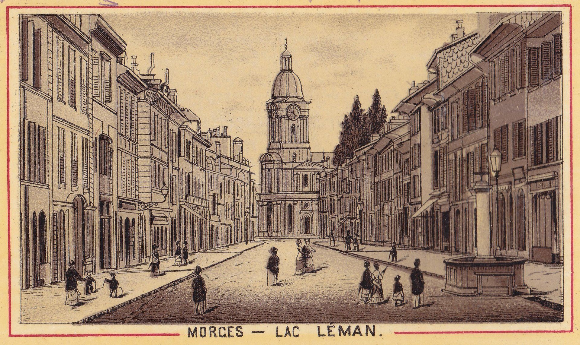 MORCES - LAC LÉMAN.