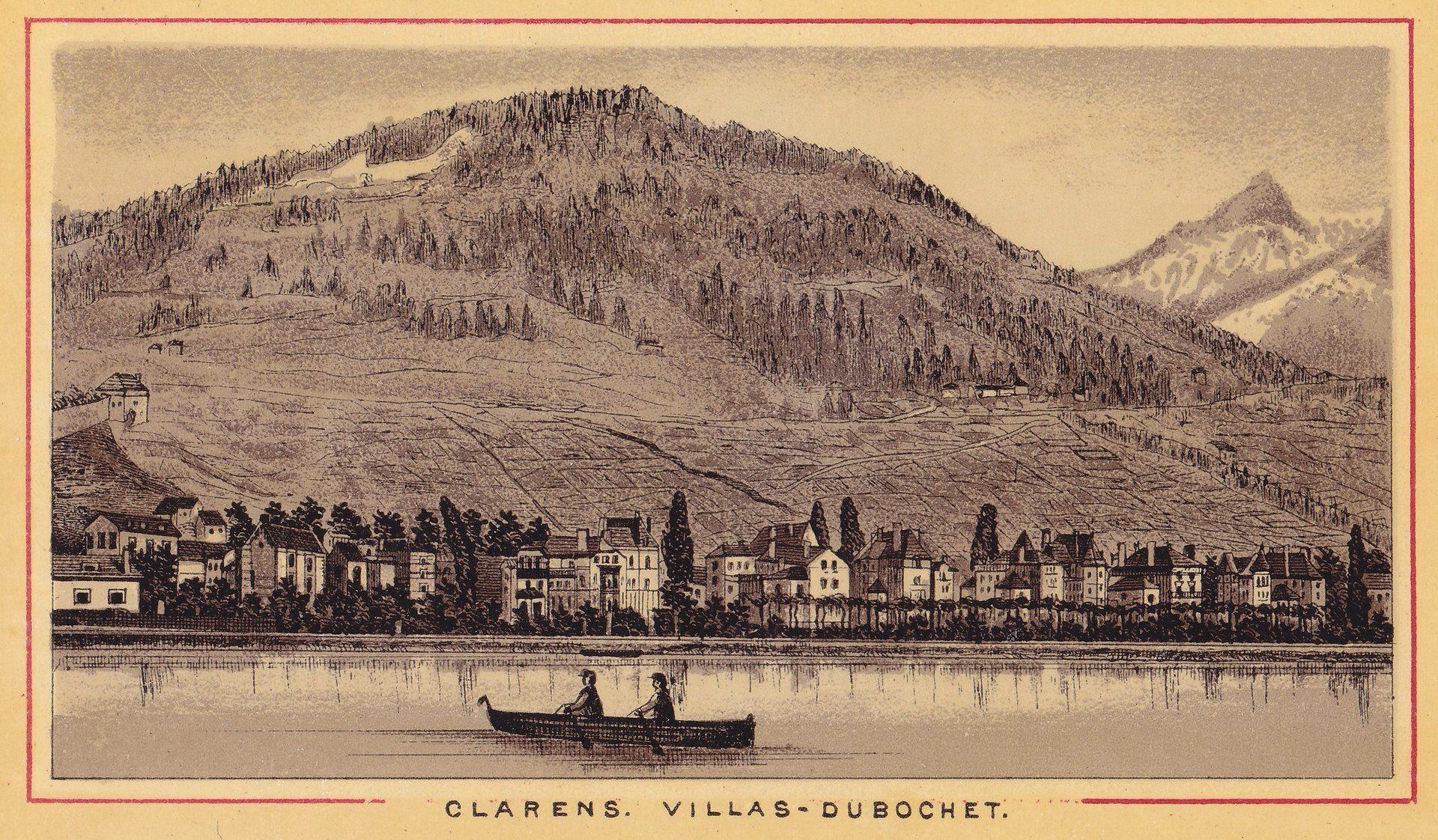 CLARENS. VILLAS-DUBOCHET.