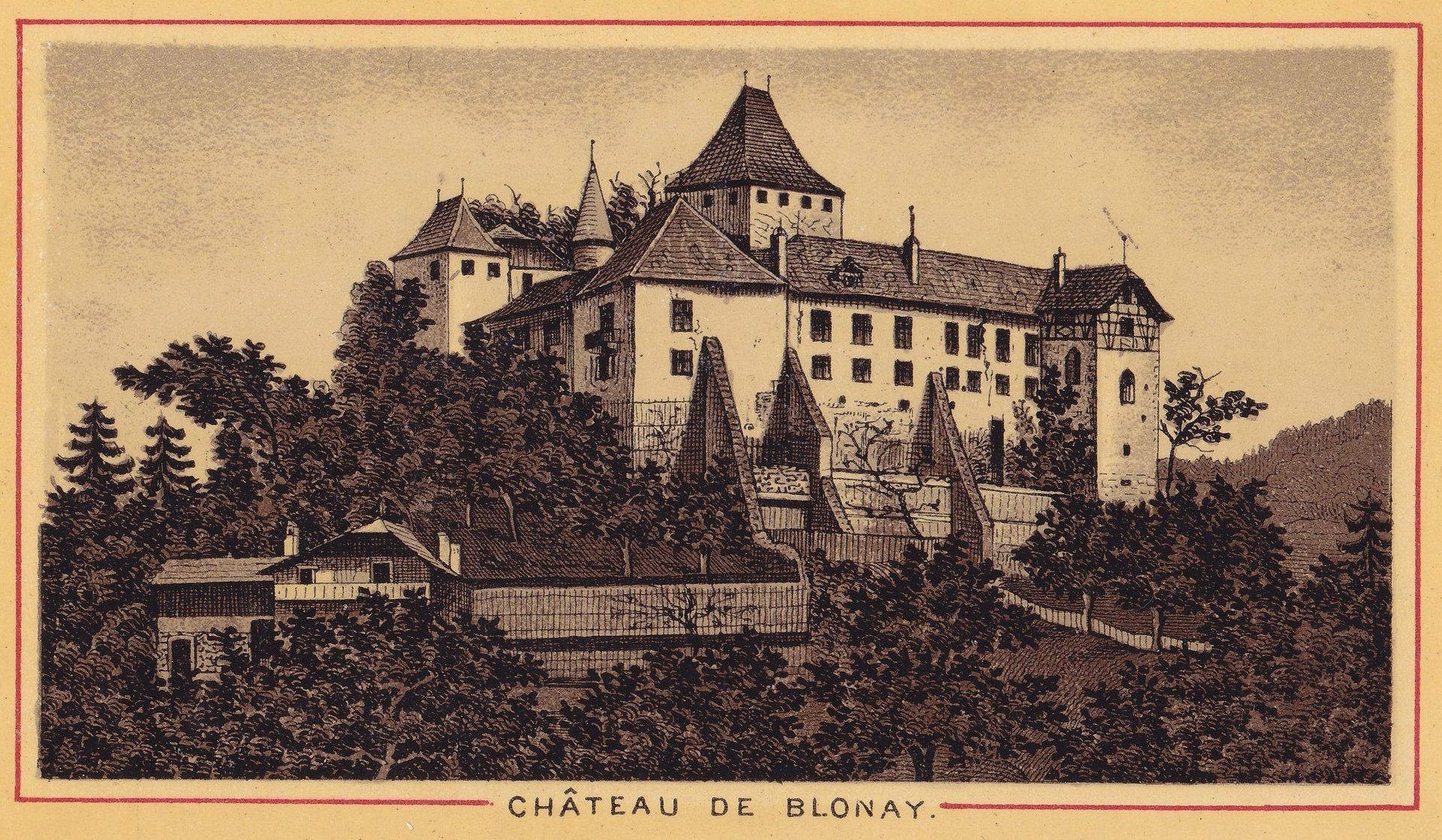 CHÂTEAU DE BLONAY.