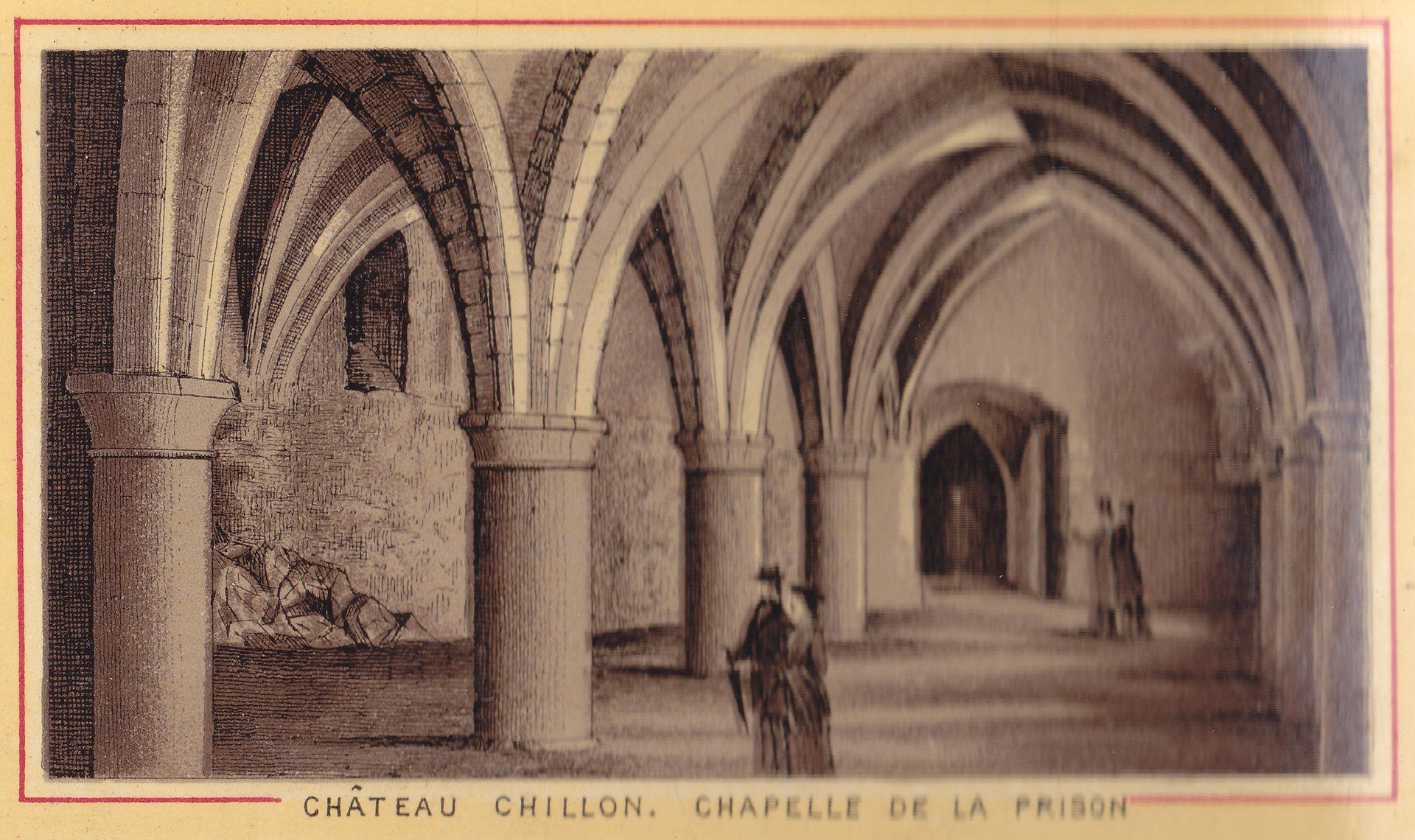 CHÂTEAU CHILLON. CHAPELLE DE LA PRISON
