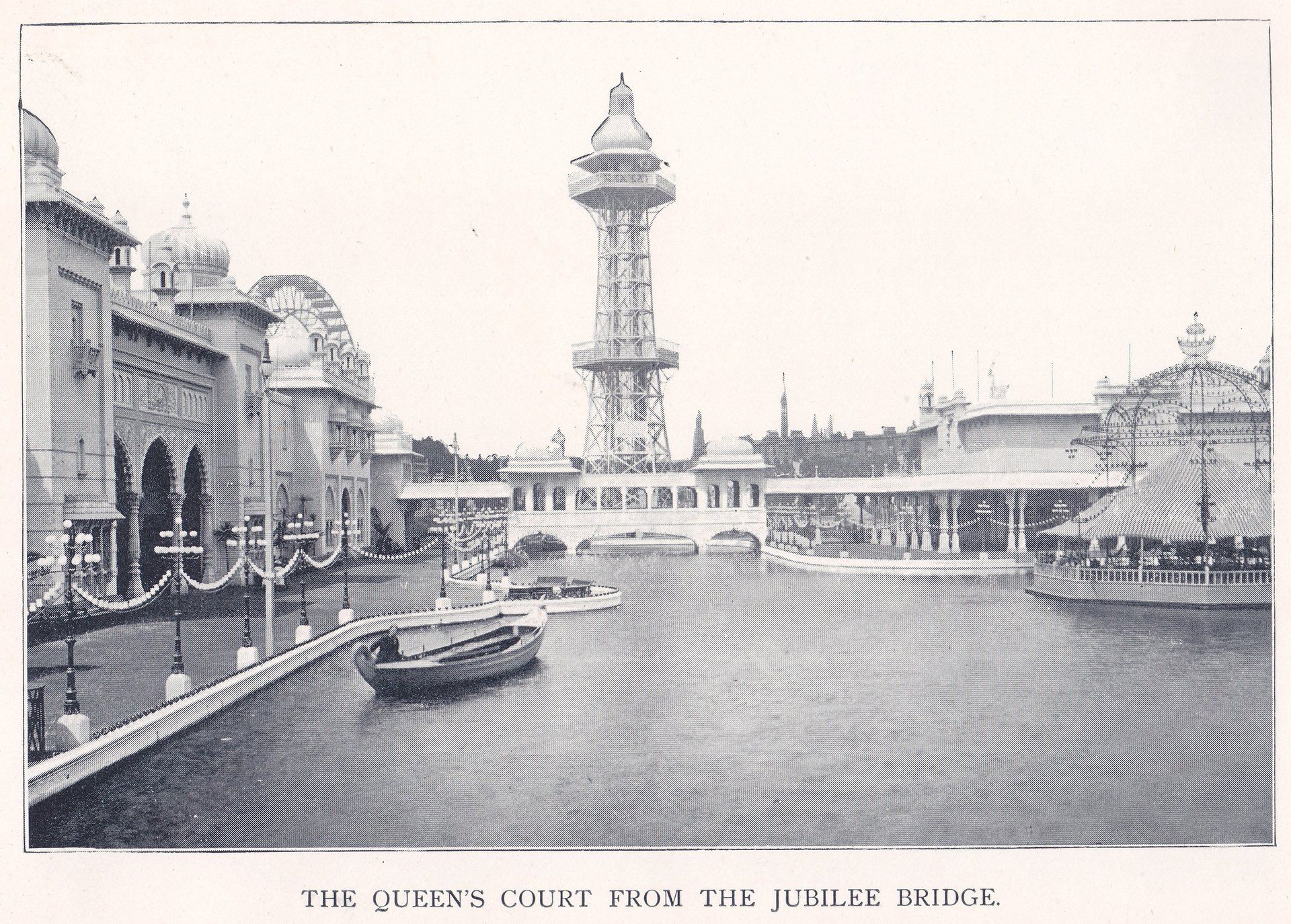 A STREET IN PICTURESQUE ENGLAND-WEST SIDE.