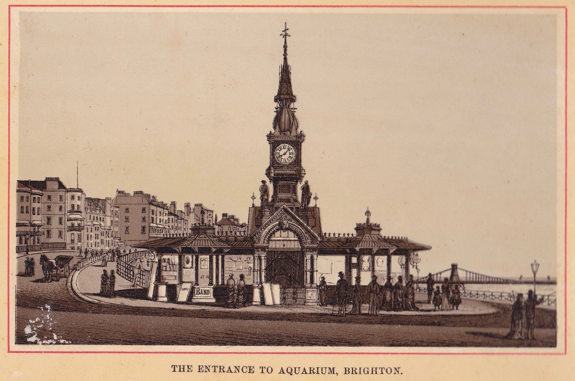 THE ENTRANCE TO AQUARIUM, BRIGHTON.