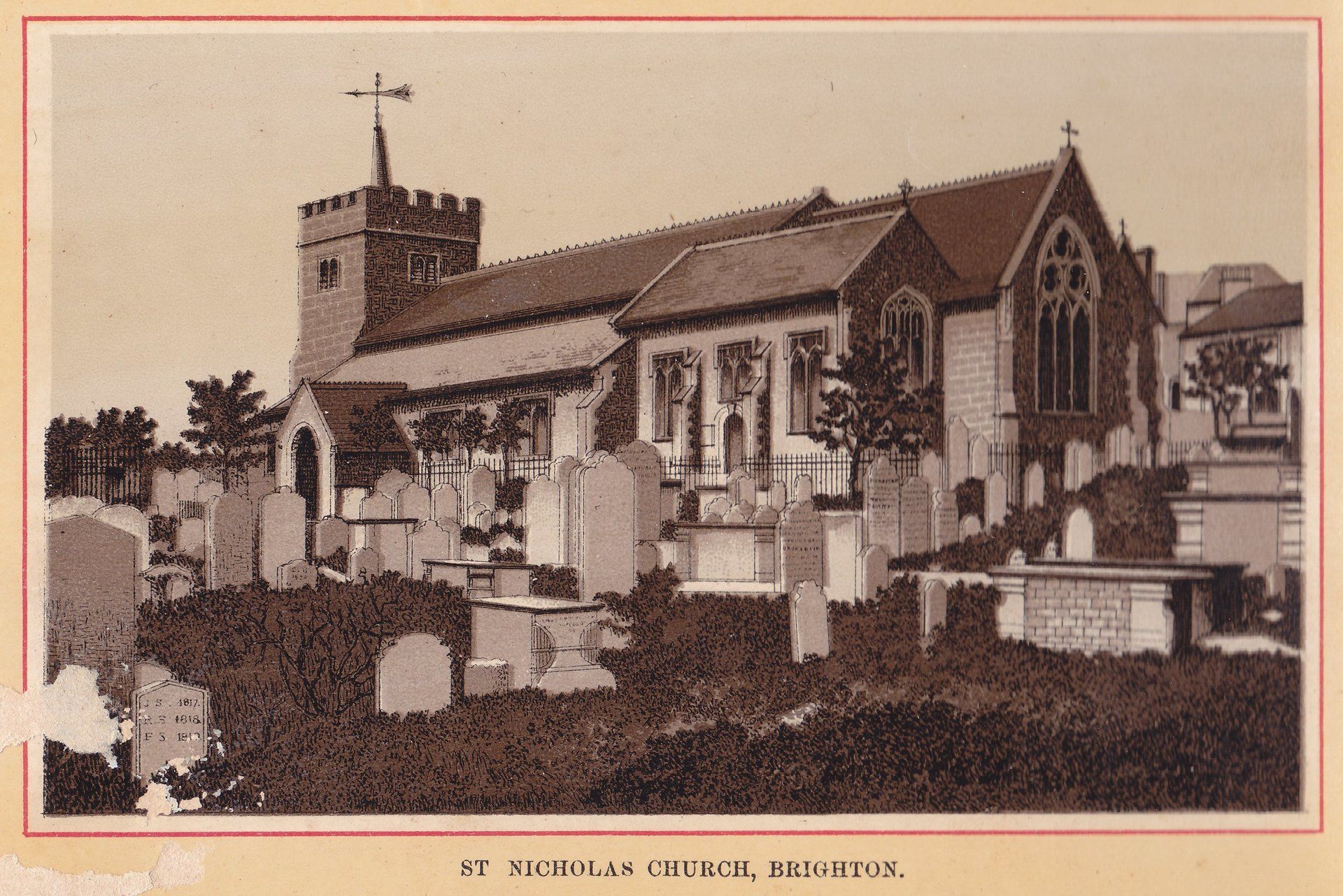 ST NICHOLAS CHURCH, BRIGHTON.