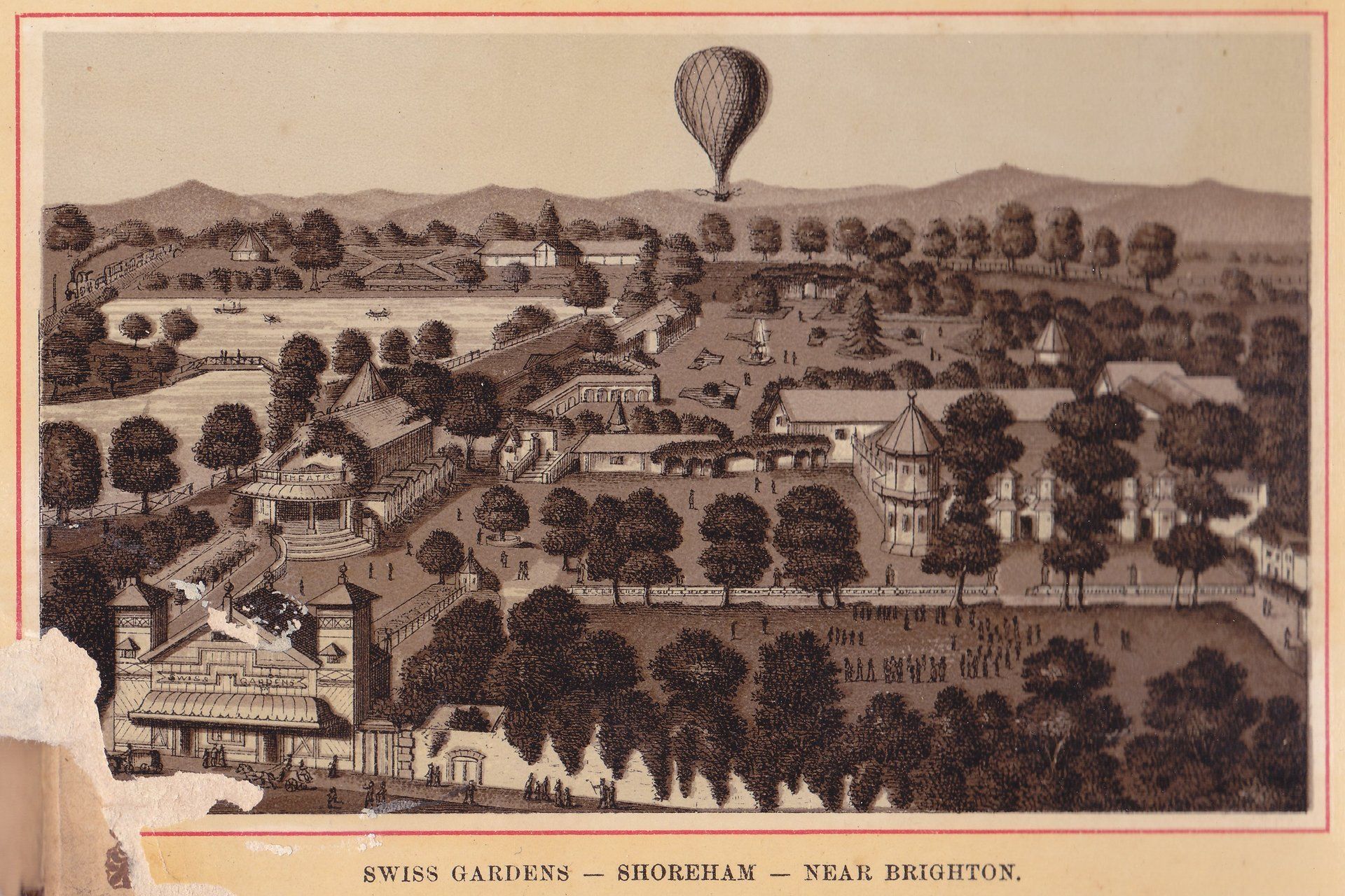 SWISS GARDENS - SHOREHAM - NEAR BRIGHTON.