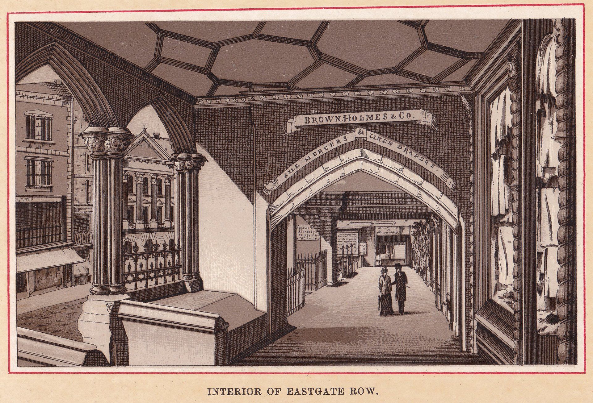 INTERIOR OF EASTGATE ROW.