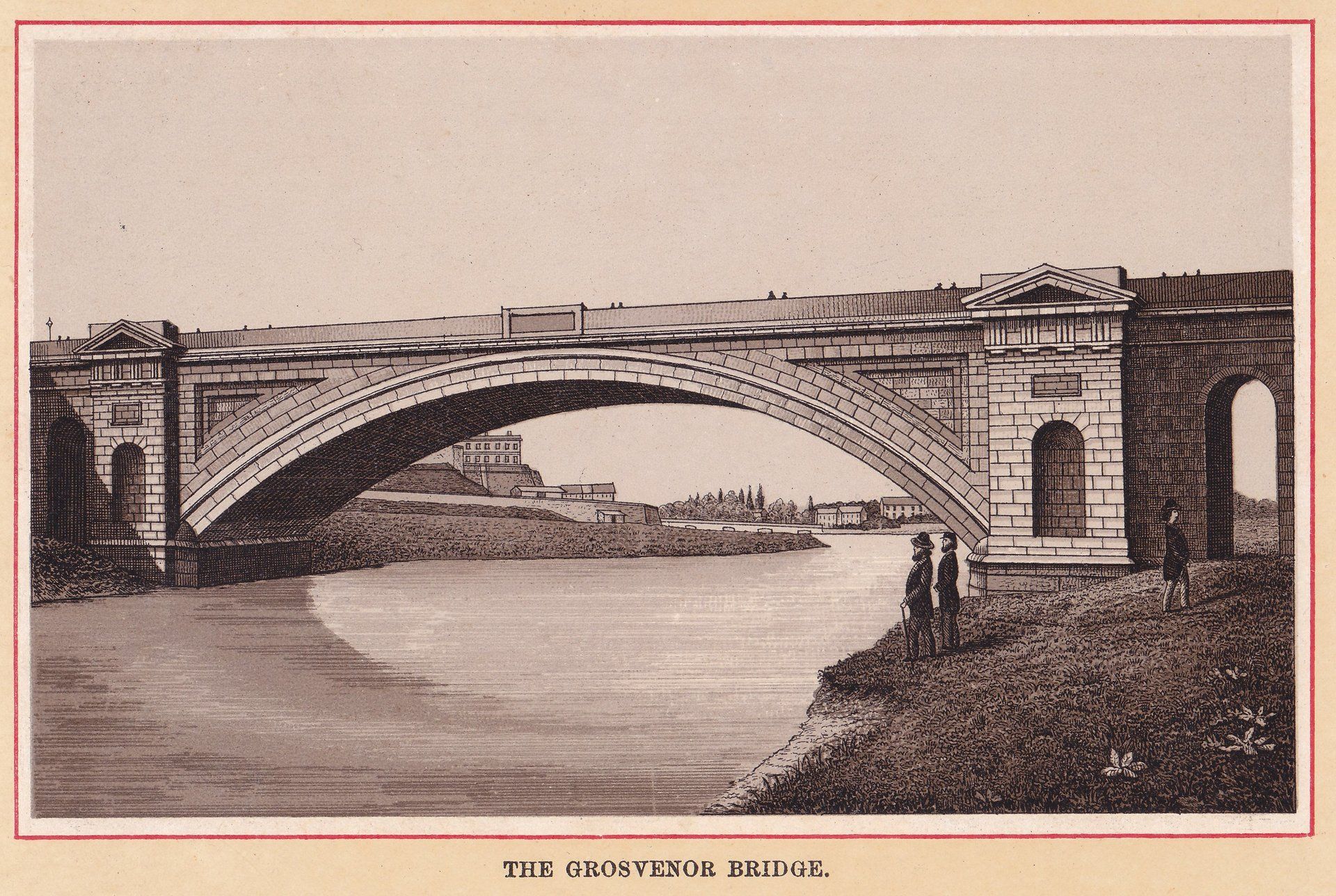THE GROSVENOR BRIDGE.