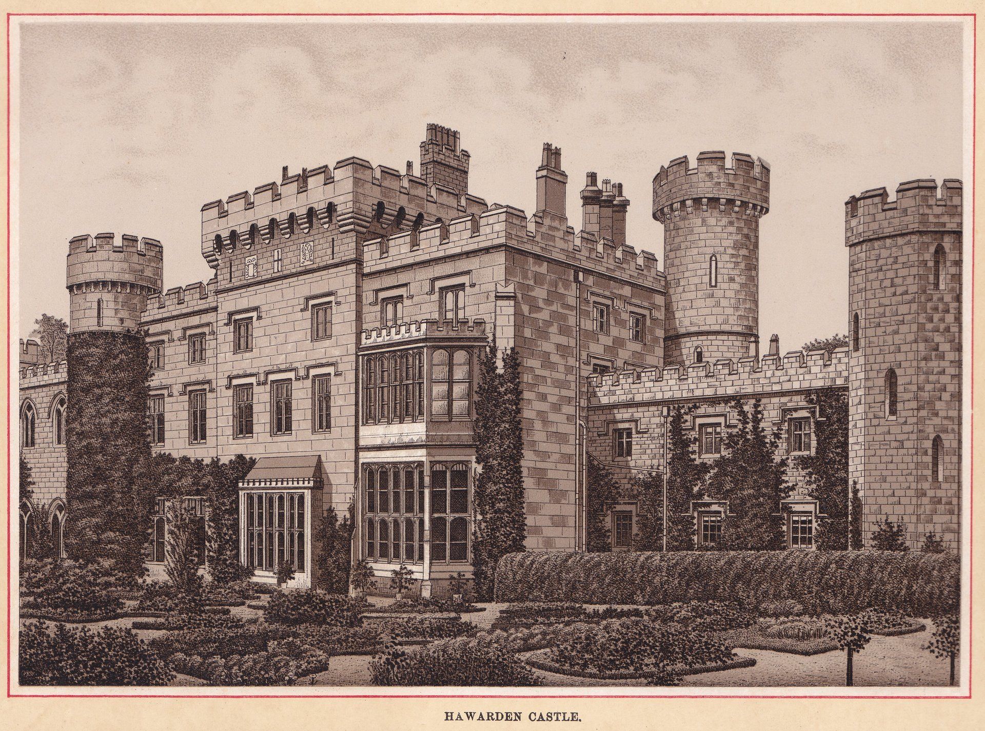 HAWARDEN CASTLE.