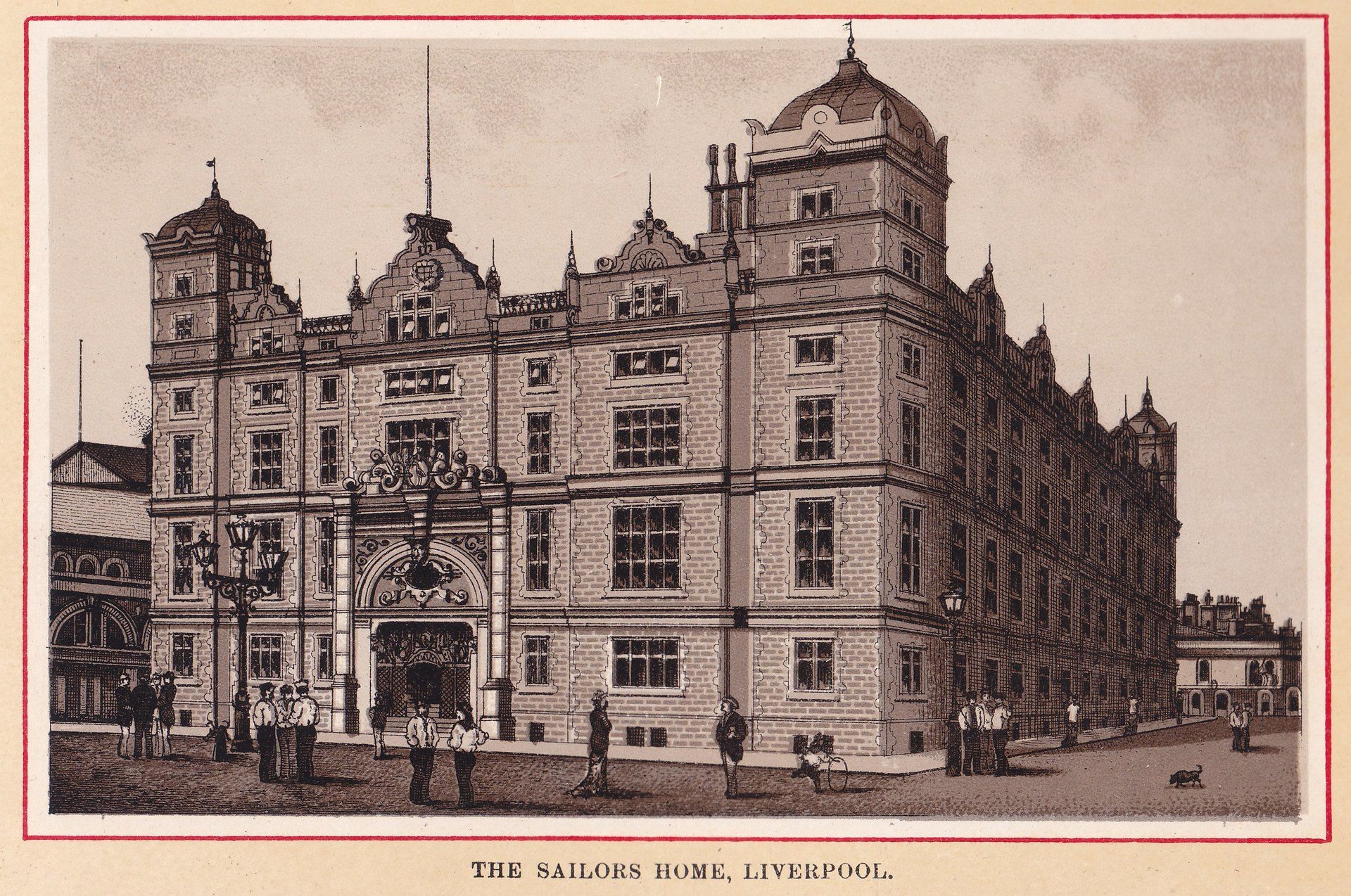 THE SAILORS HOME., LIVERPOOL.