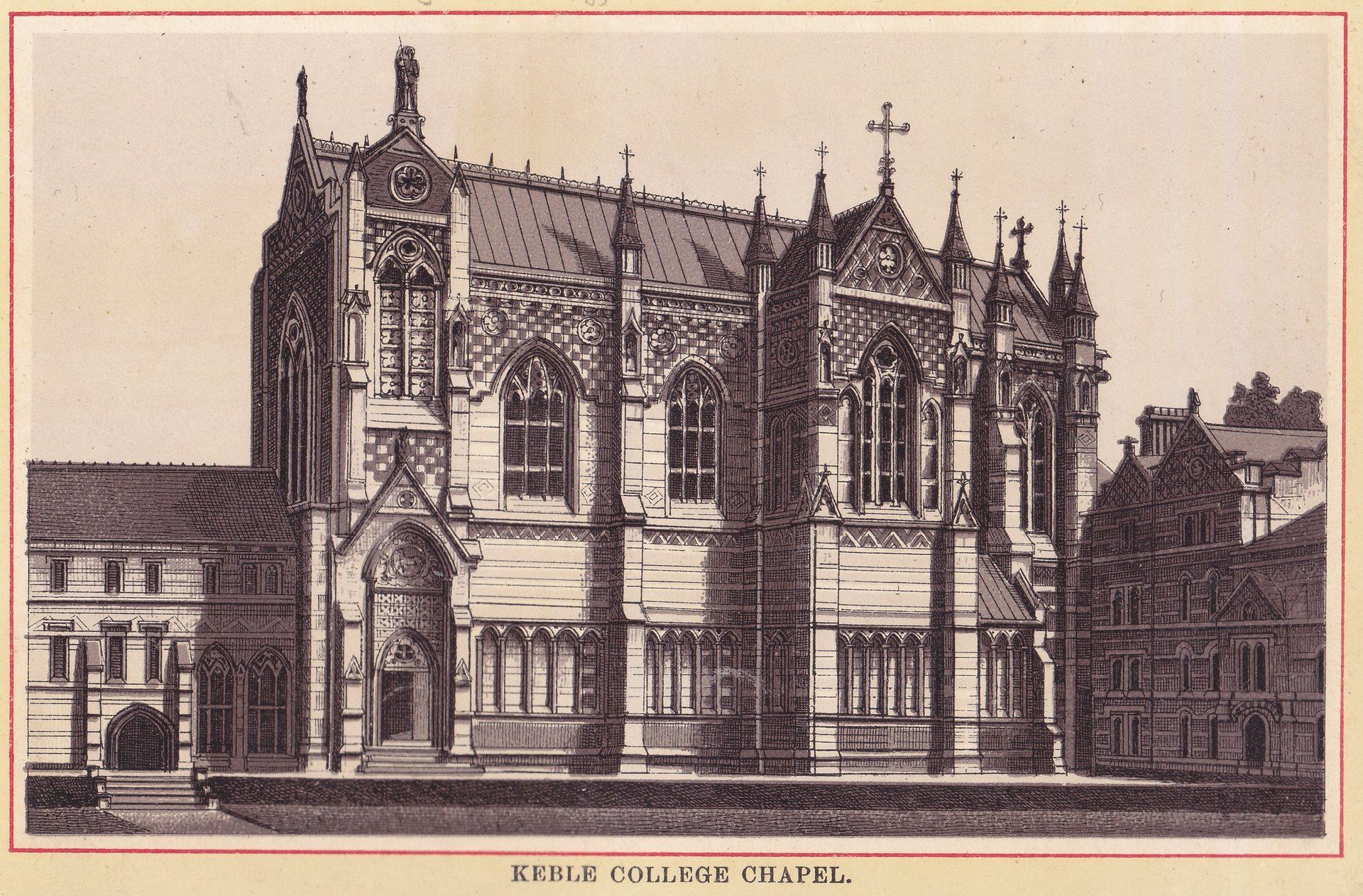 KEBLE COLLEGE CHAPEL.