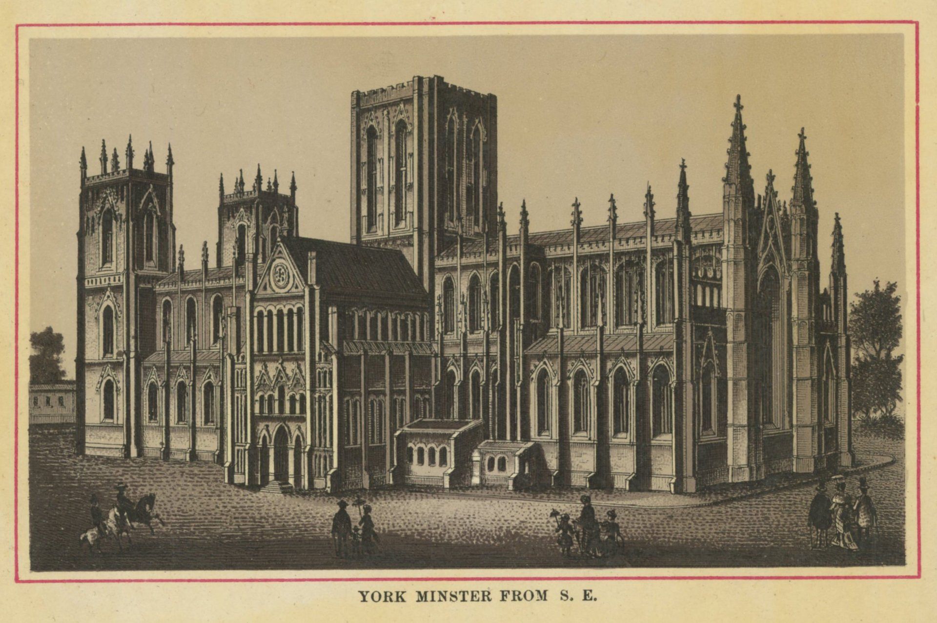 YORK MINISTER FROM S.E.