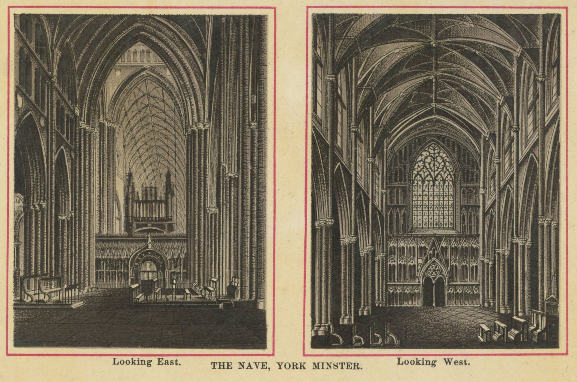 THE NAVE, YORK MINISTER.