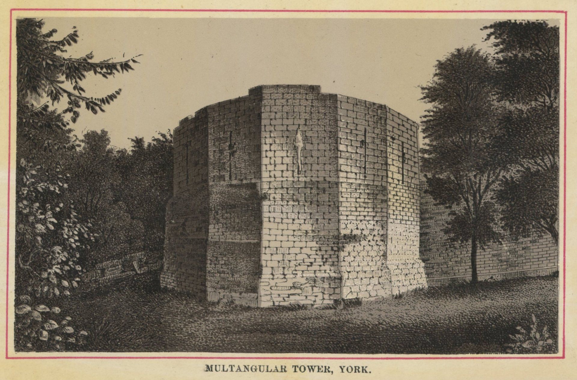 MULTANGULAR TOWAR, YORK.