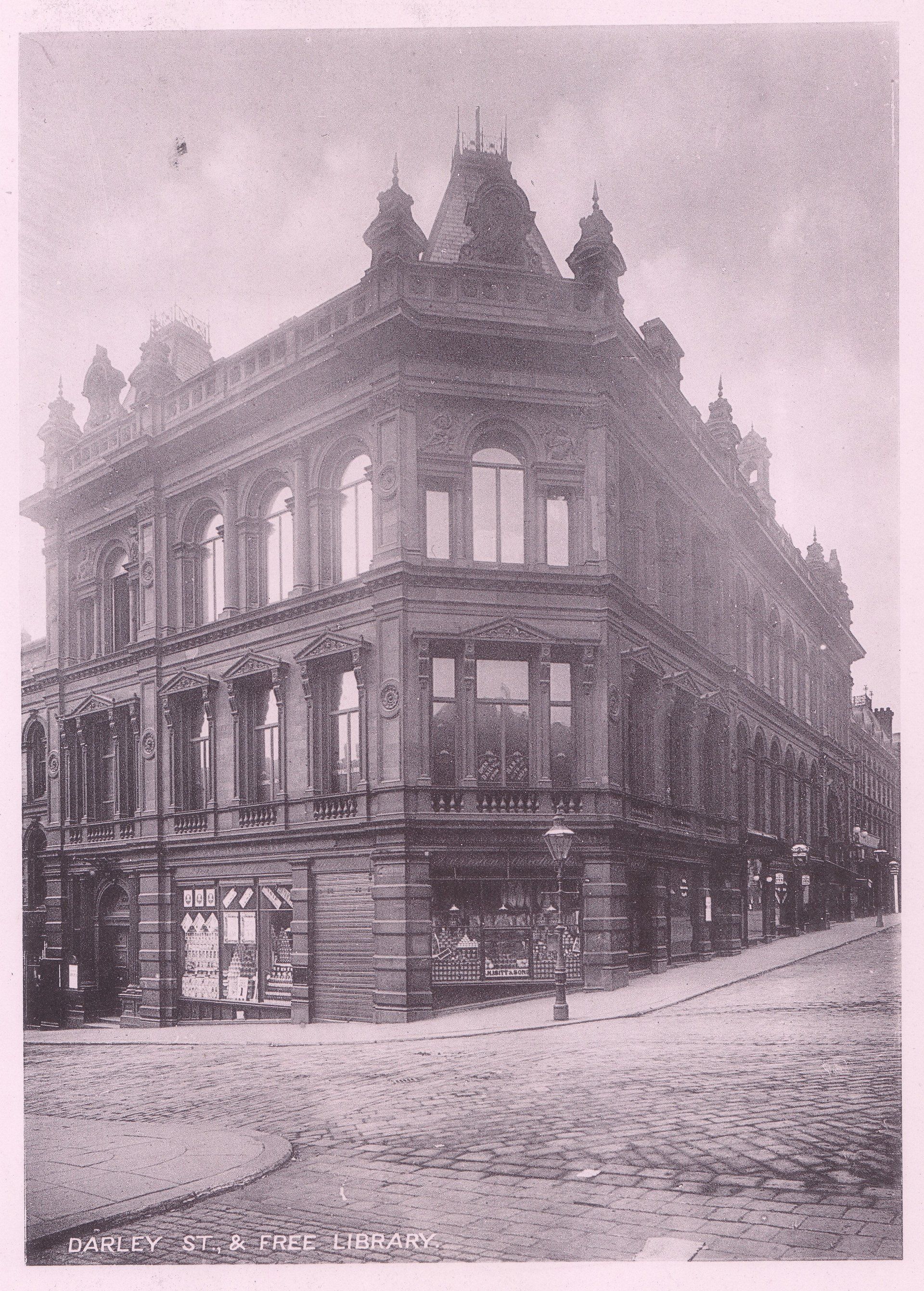 DARLEY ST., & FREE LIBRARY.