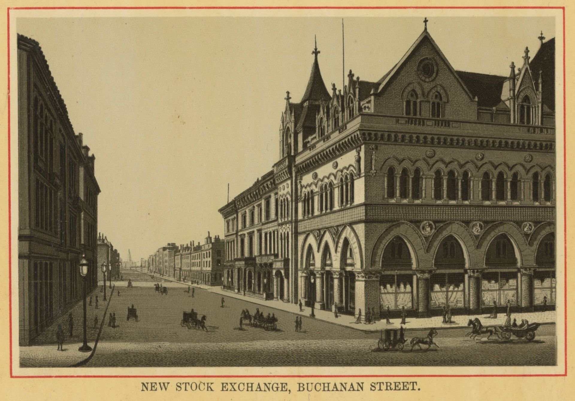 NEW STOCK EXCHANGE, BUCHANAN STREET.