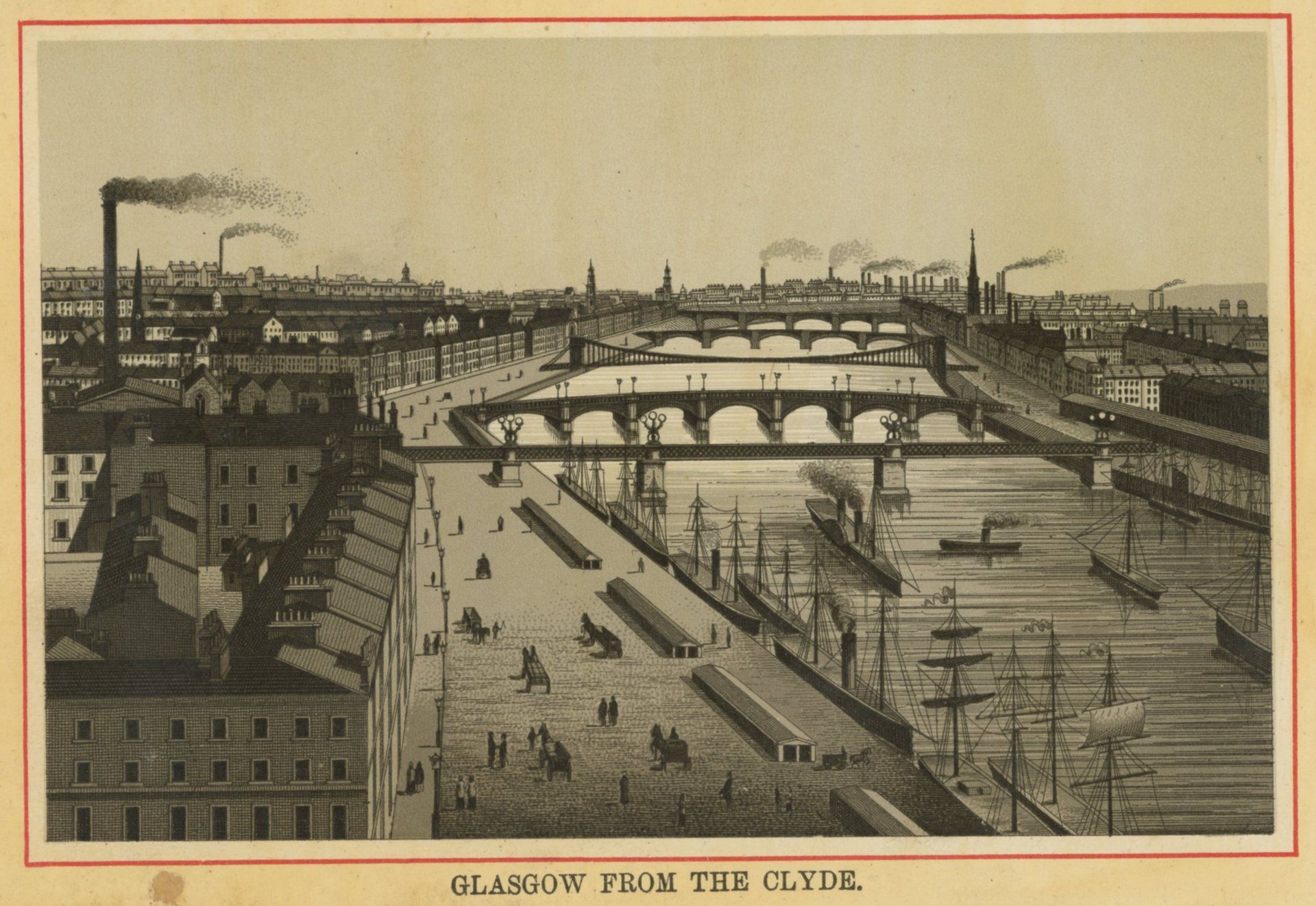 GLASGOW FROM THE CLYDE.