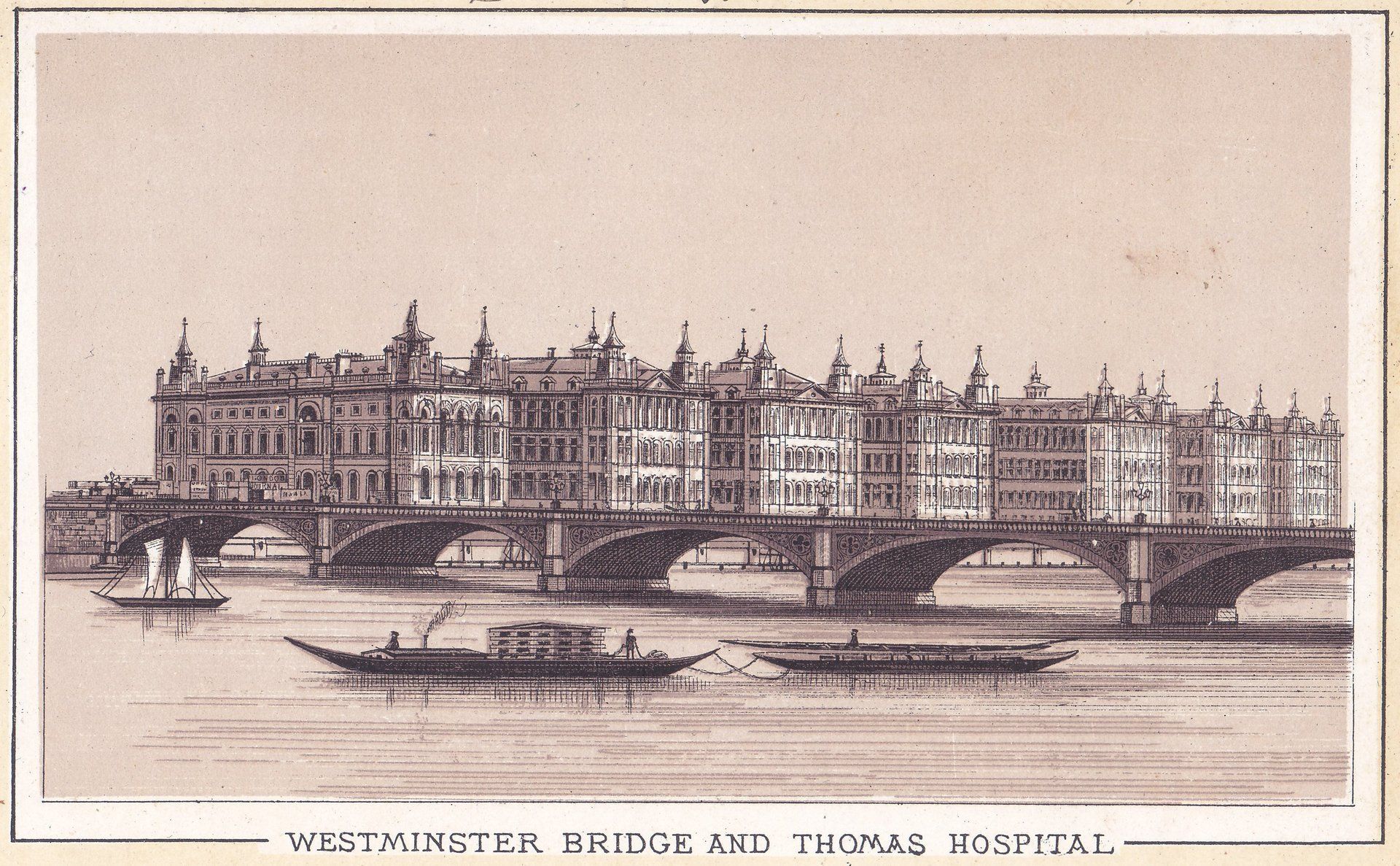 WESTMINSTER BRIDGE AND THOMAS HOSPTAL