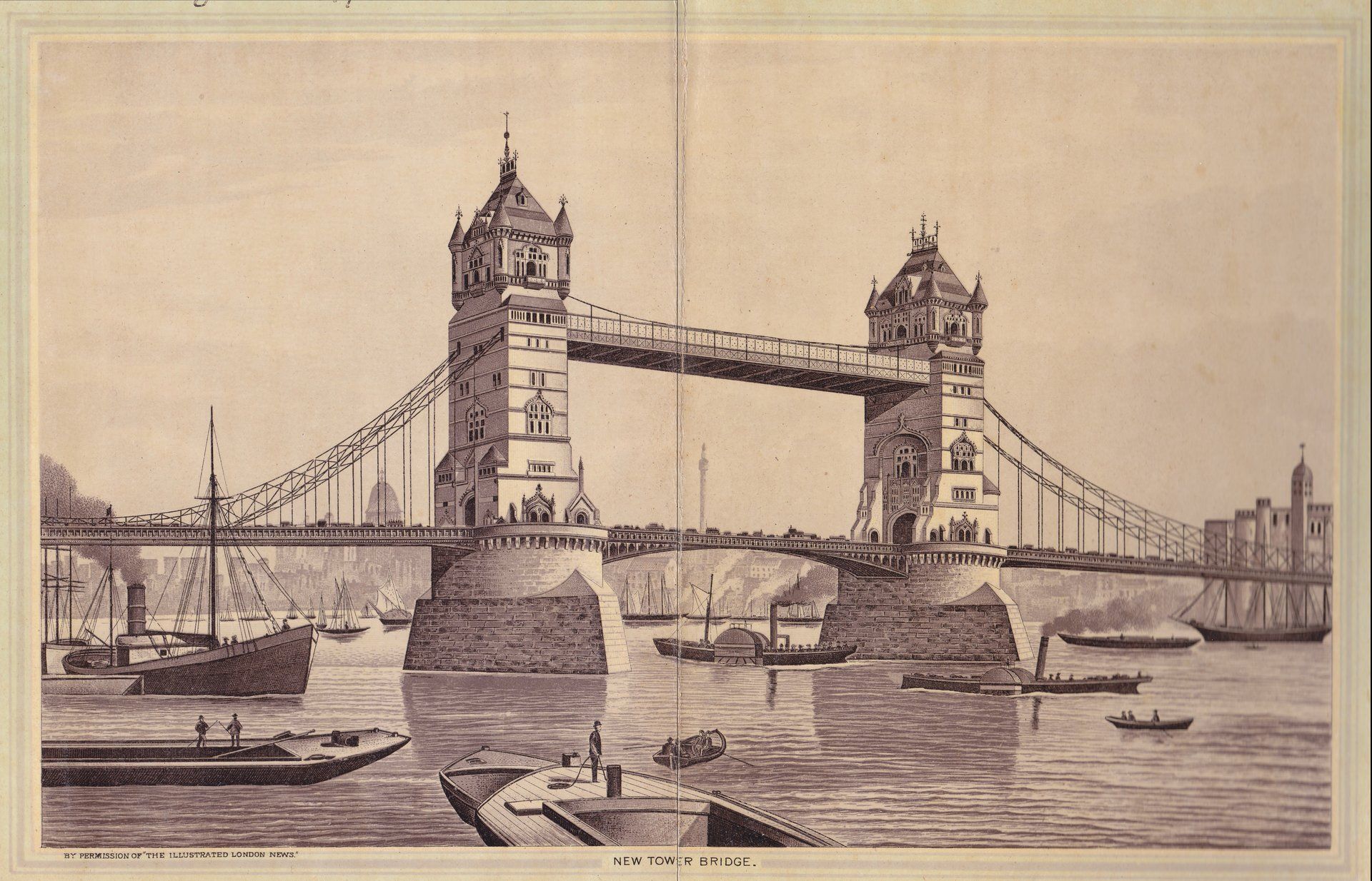 NEW TOWER BRIDGE.