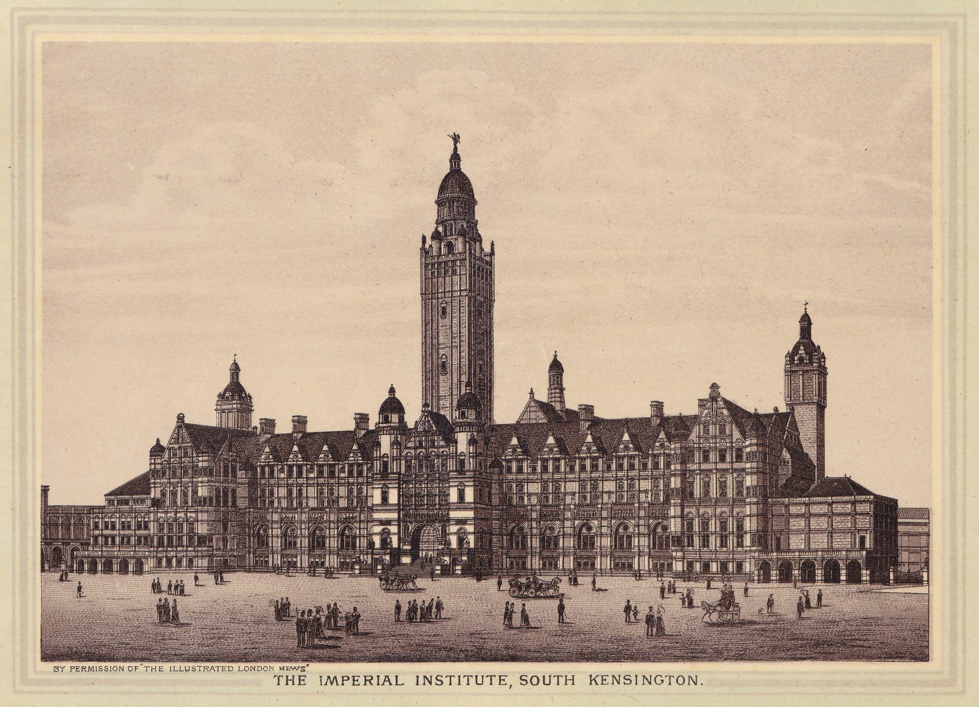 THE IMPERIAL INSTITUTE, SOUTH KENSINGTION.