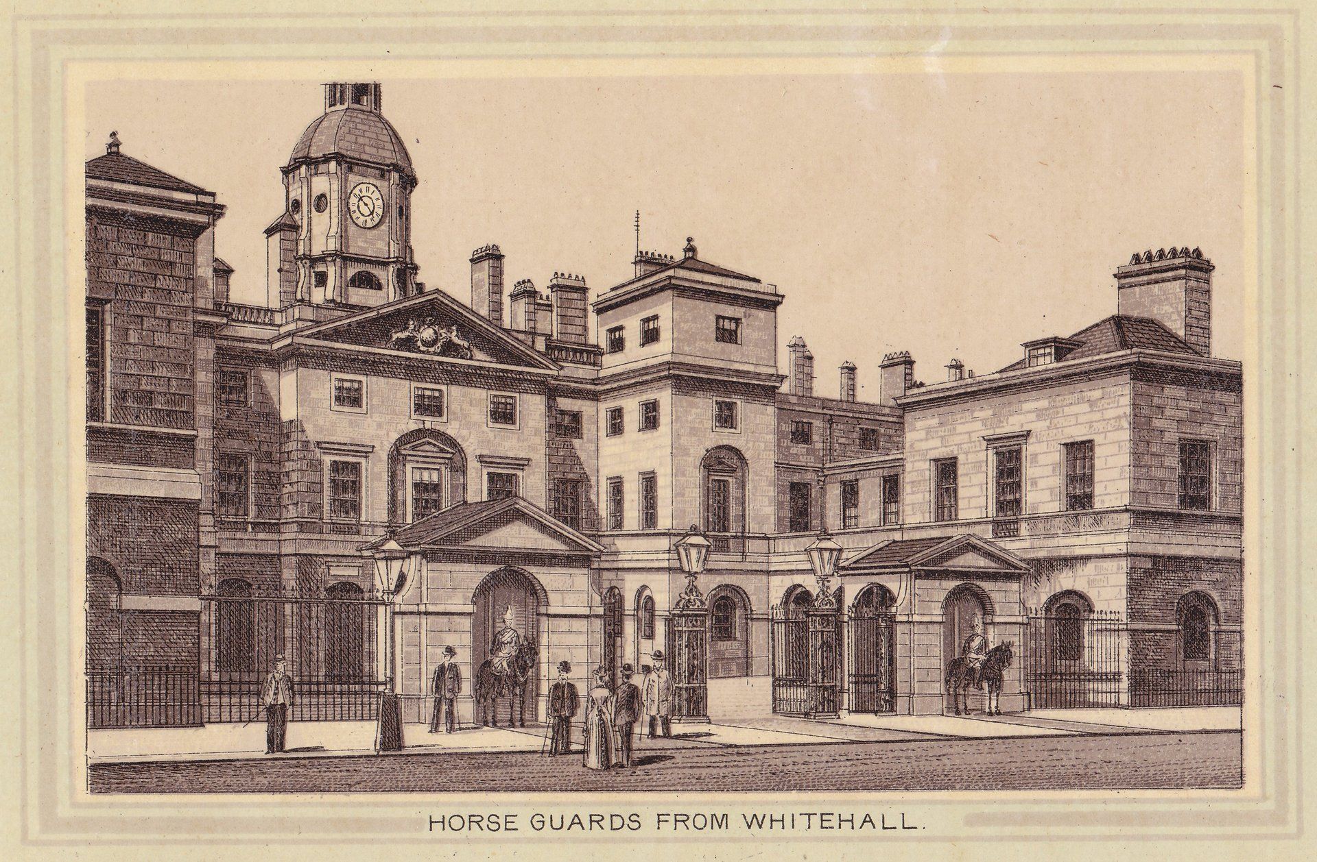HORSE GUARDS FROM WHITEHALL.