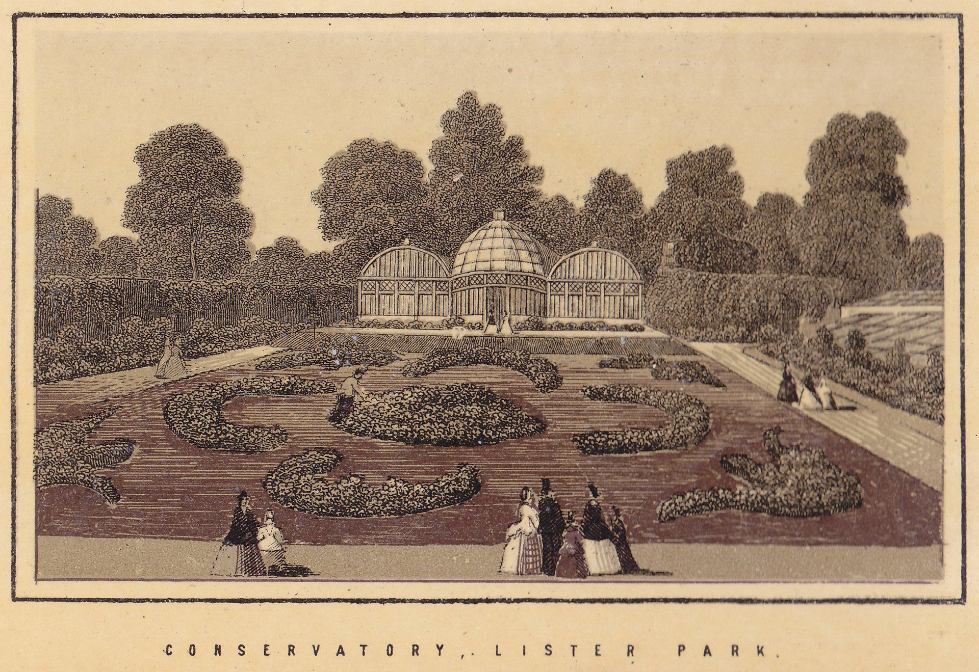 CONSERVATORY, LISTER PARK.