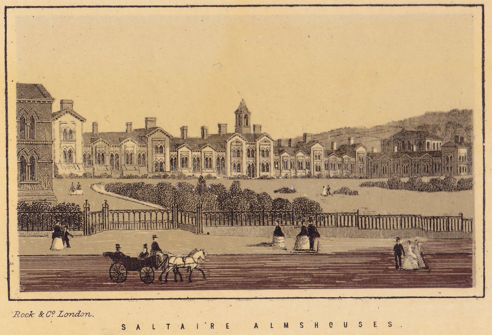 SALTAIRE ALMSHOUSES.