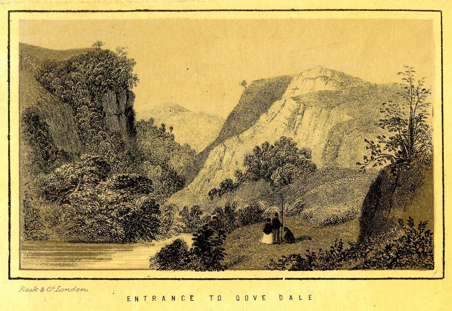 ENTRANCE TO DOVE DALE.