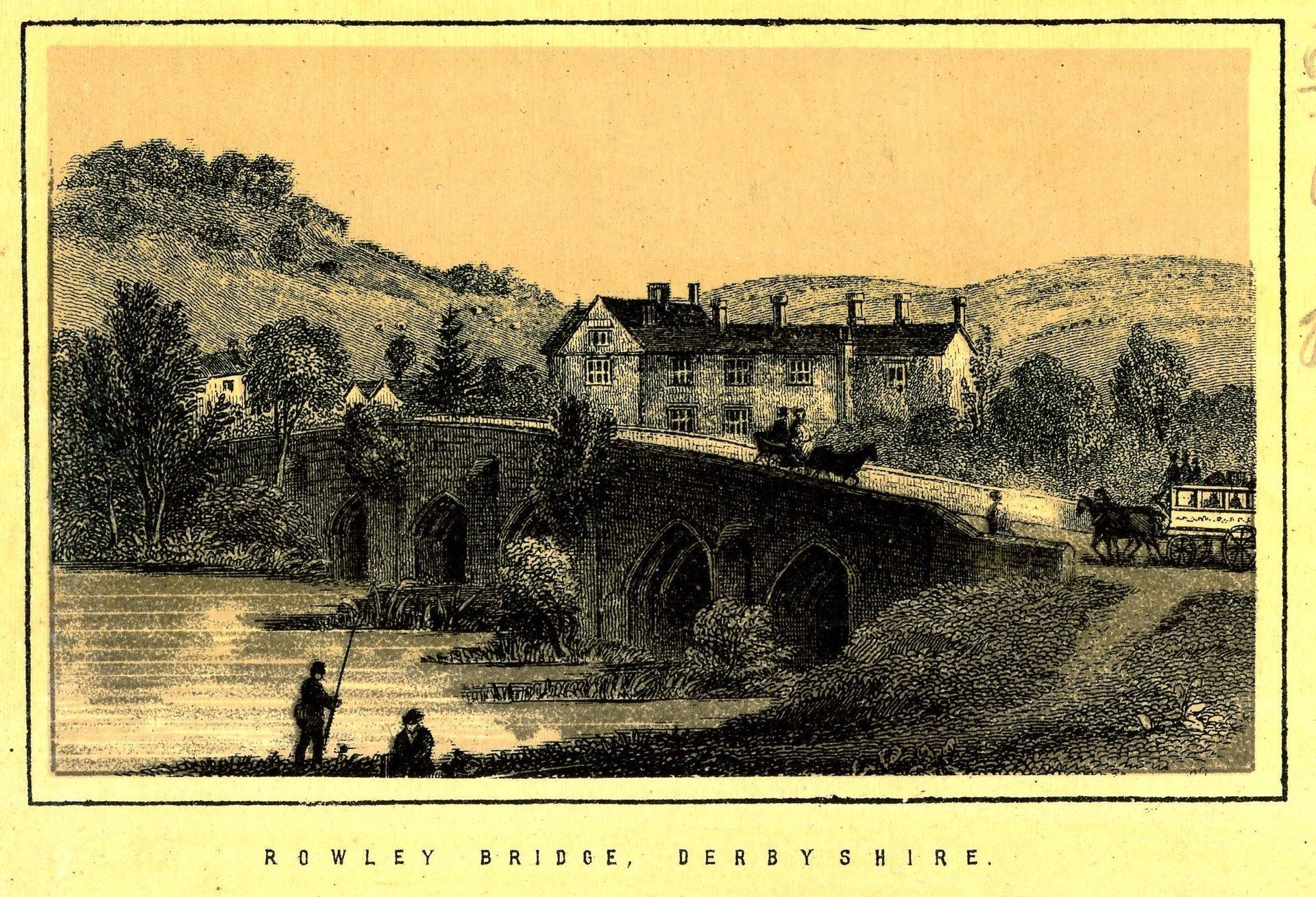 ROWLEY BRIDGE, DERBYSHIRE.