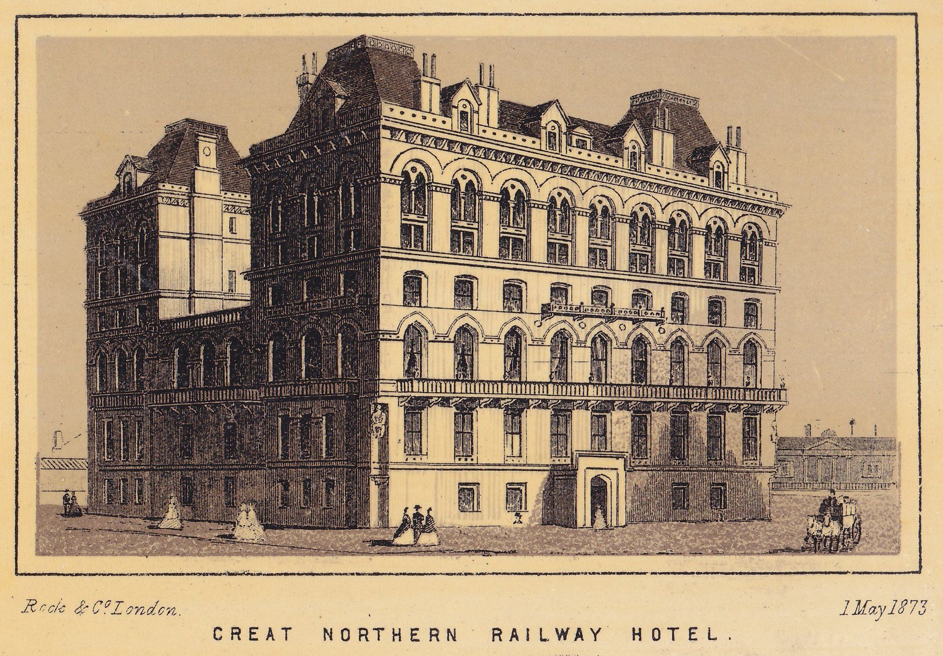 CREAT NORTHERN RAILWAY HOTEL.