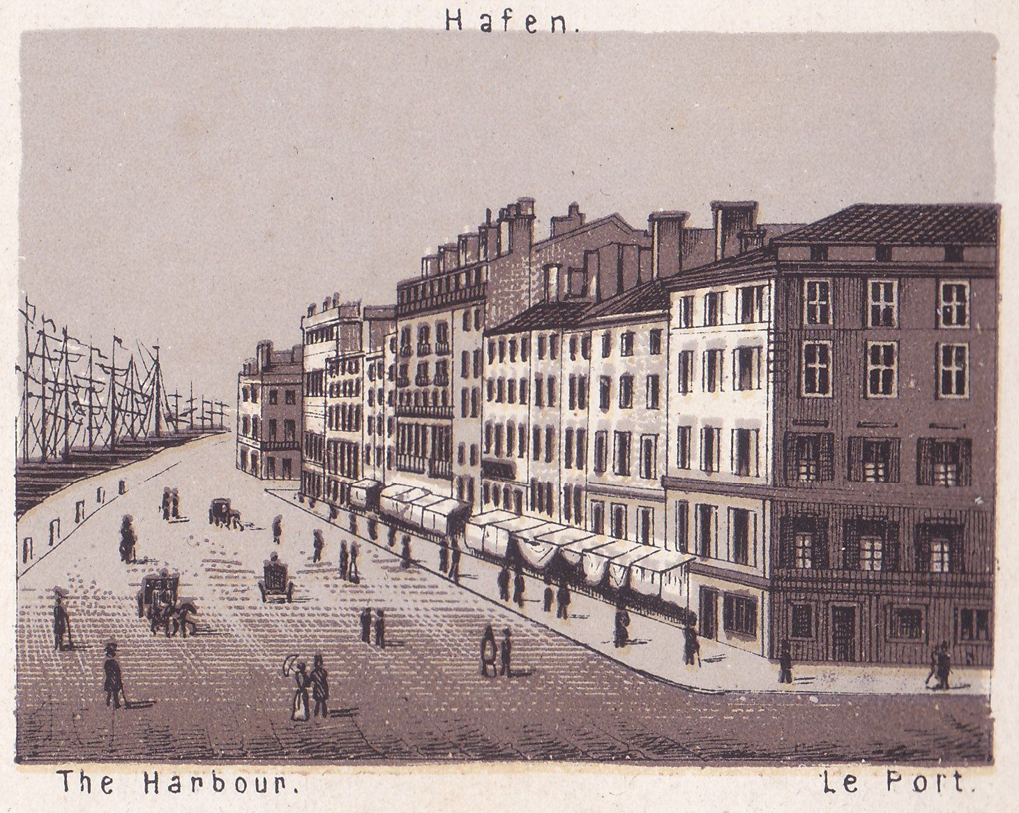 Hafen. The Harbour. Le Port.