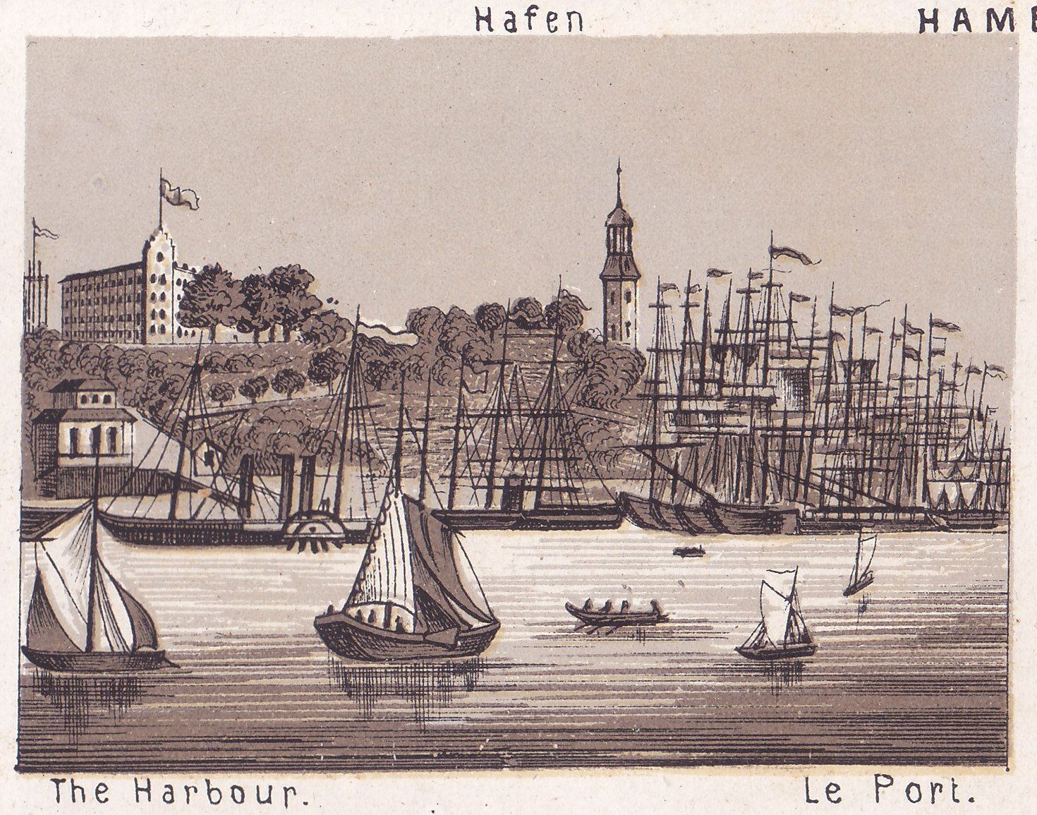 Hafen. The Harbour. Le Port.