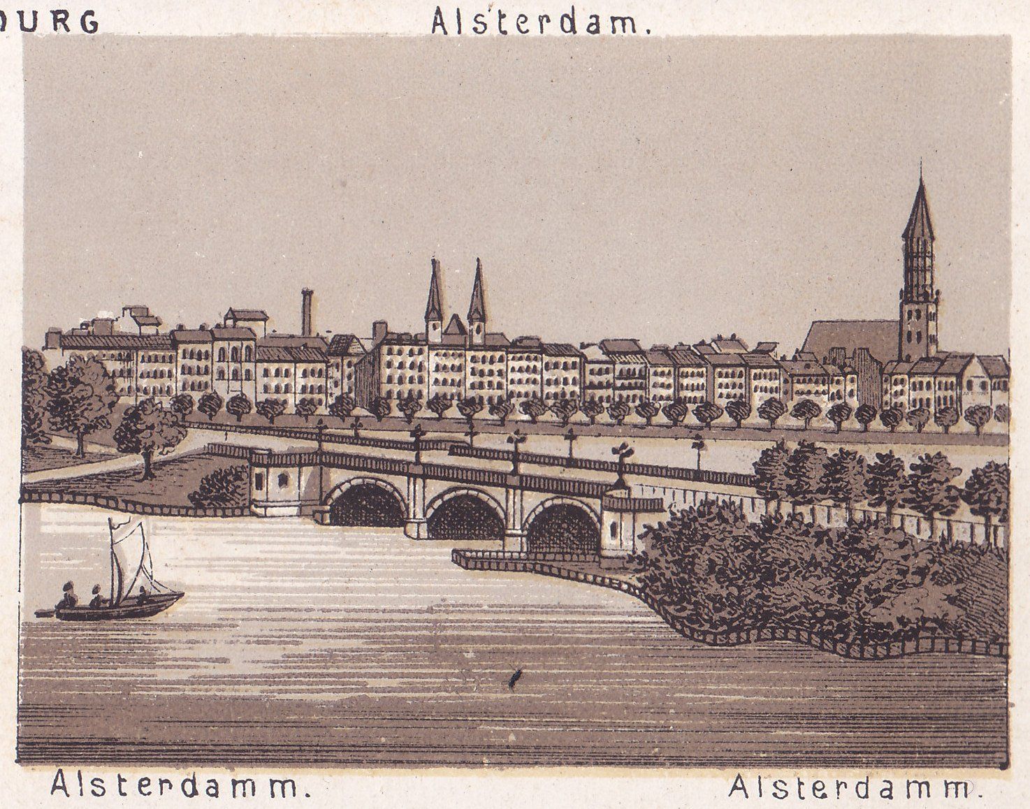 Alsterdam. Alsterdamm. Alsterdamm.