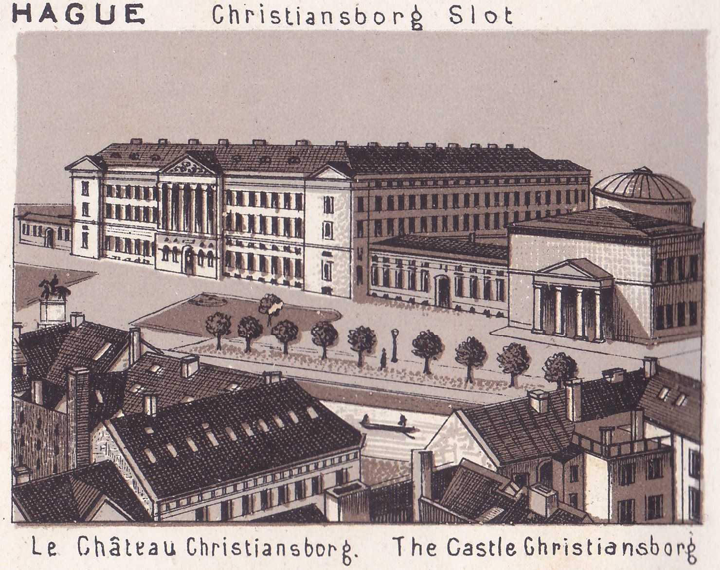 Christiansborg Slot Le Château Christiansborg. The Castle Christiansborg