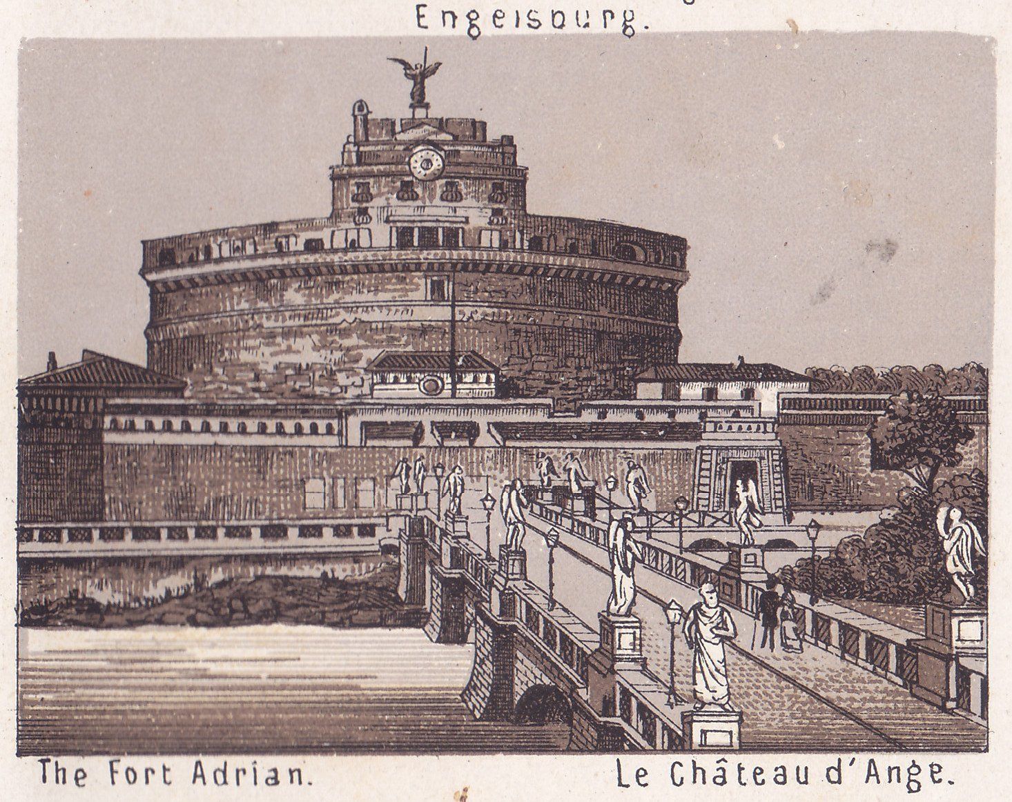 Engeisburg. The Fort Adrian. Le Château d'Ange.
