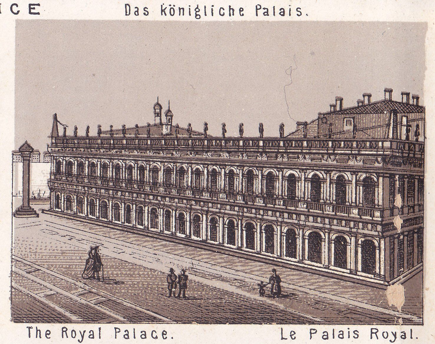 Das königliche Palais. The Royal Palace. Le Palais Royal.