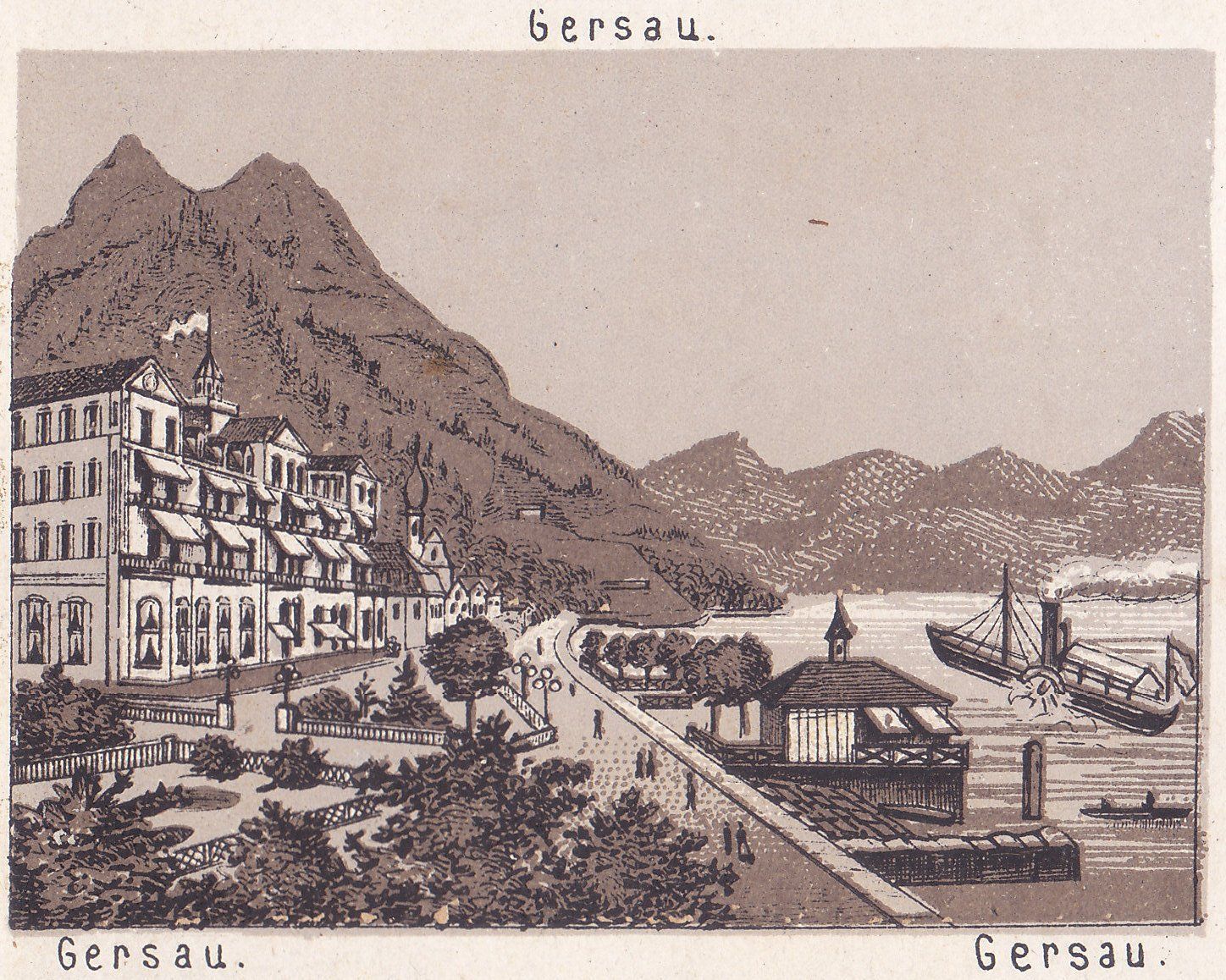 Gersau. Gersau. Gersau.