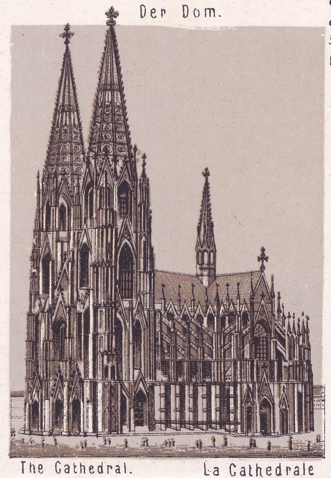 Der Dom. The Cathedral. La Cathedrale