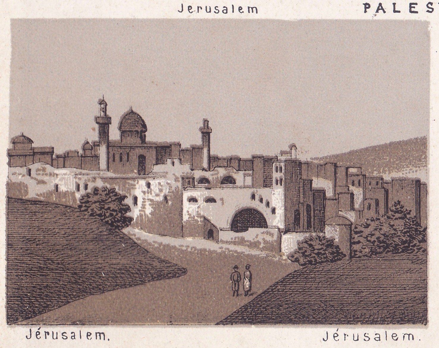 Jerusalem Jérusalem. Jérusalem.