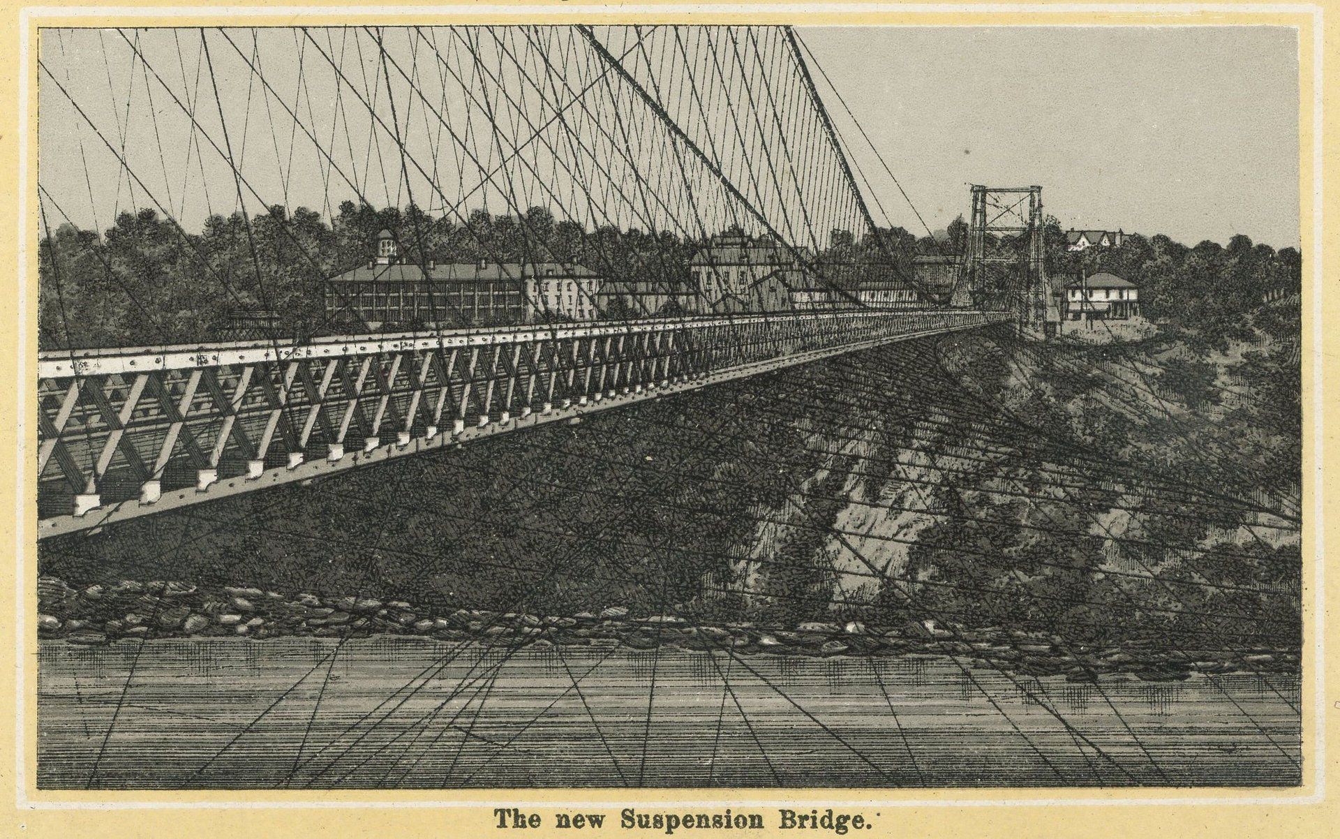 The new Suspension Bridge.